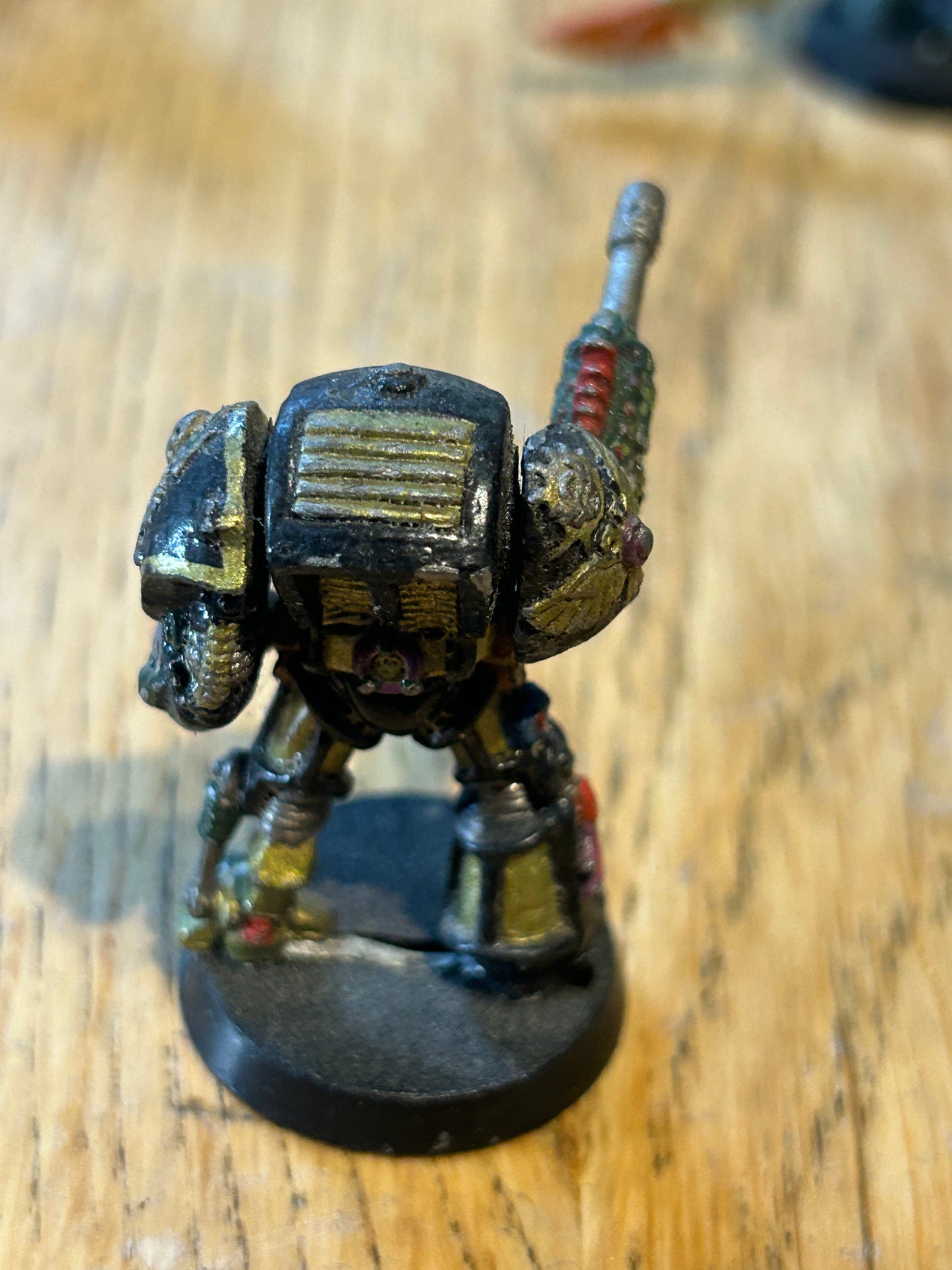 Warhammer 40k, Inquisitor Terminator,, Rogue Trader, Games Workshop psycannon and power fist with digital weapons