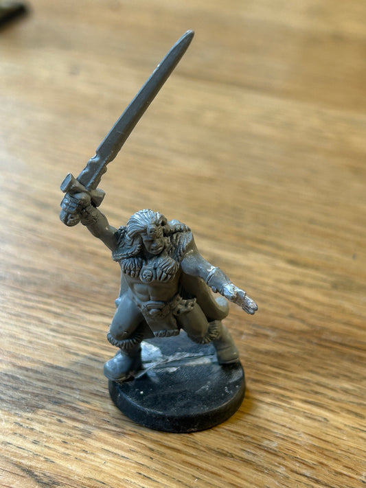 CITADEL WARHAMMER OOP WARHAMMER QUEST BARBARIAN FIGHTER