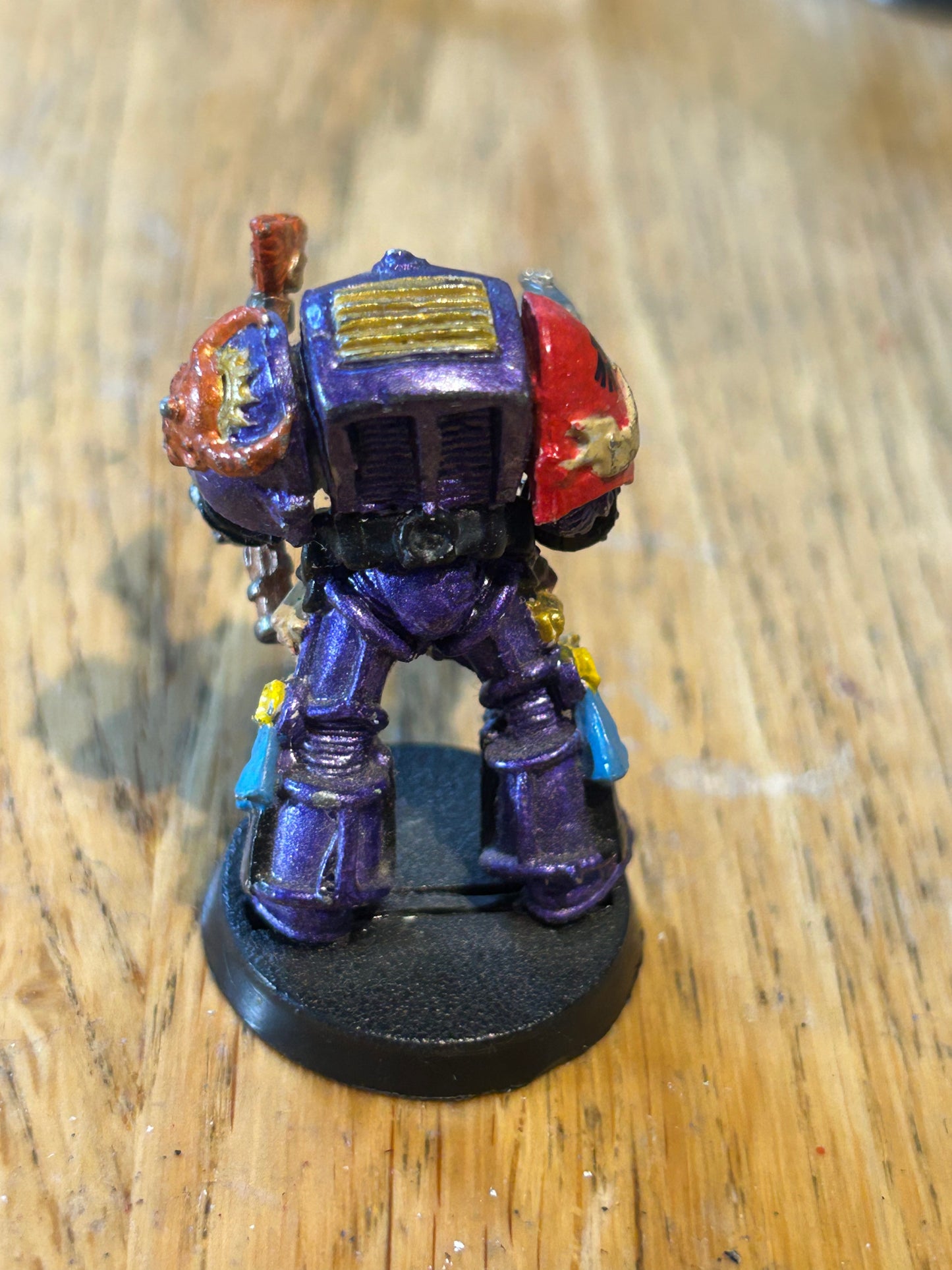 Warhammer 40k, Inquisitor Terminator, daemon hunter, Rogue Trader, Games Workshop combi weapon and force rod