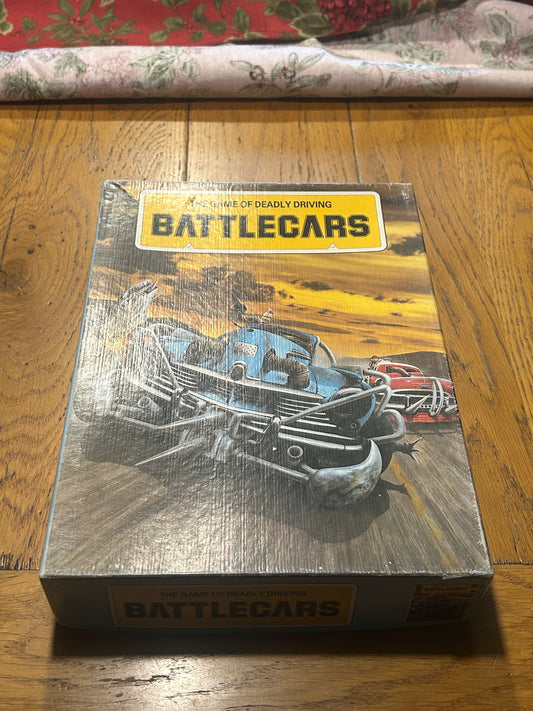 Battlecars Board Game 1983 Games Workshop by Ian Livingstone & Gary Chalk