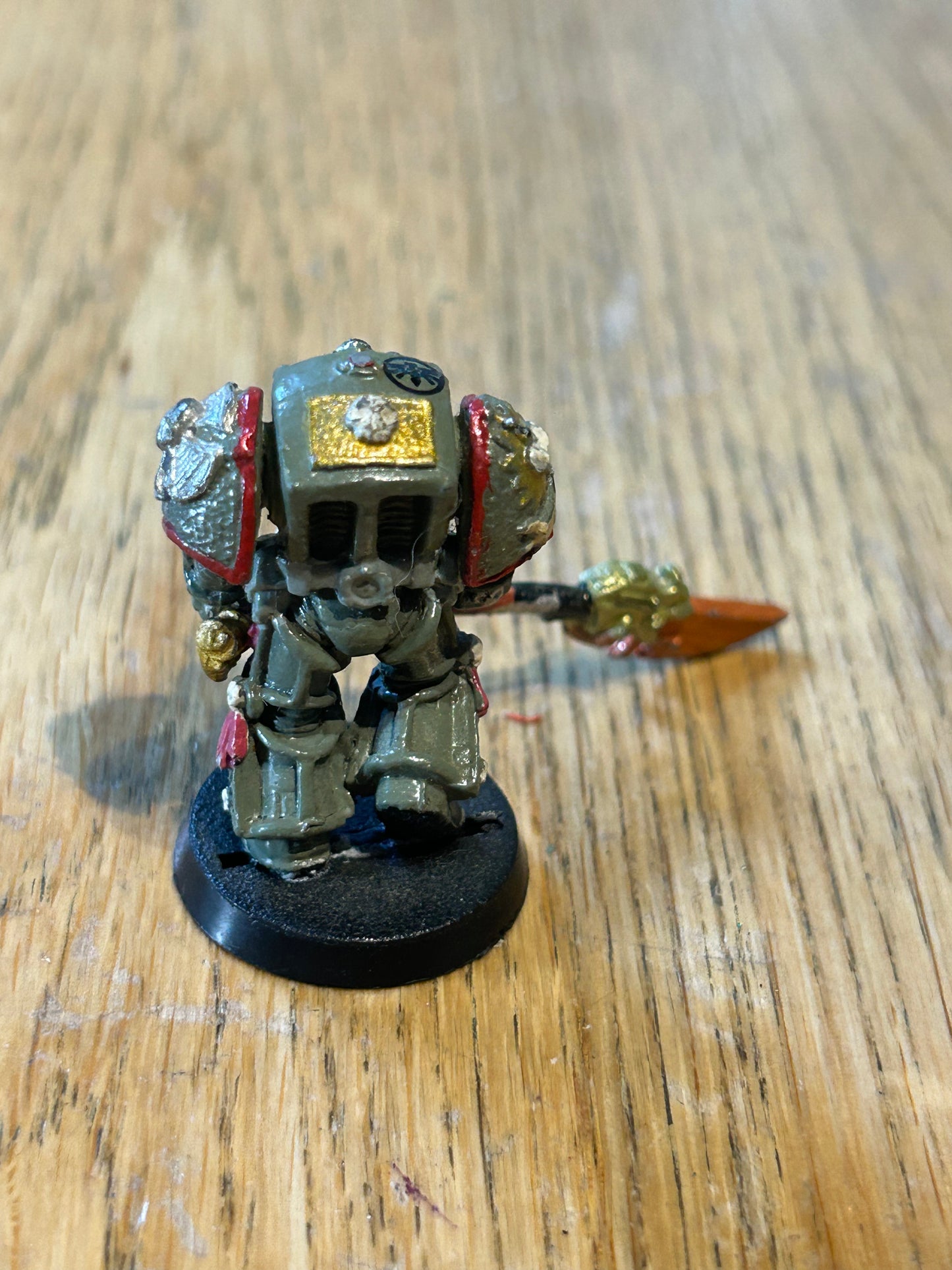 Warhammer 40k Rogue Trader Grey Knight Terminator with nemesis halberd