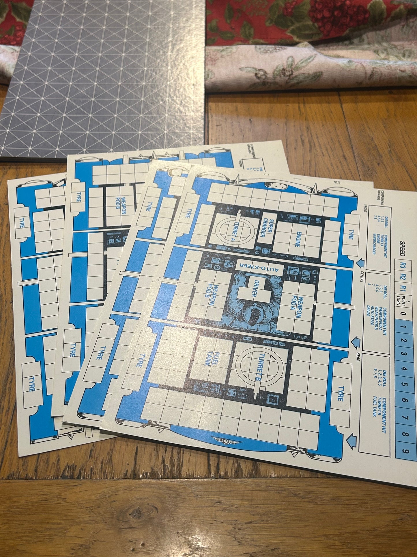 Battlecars Board Game 1983 Games Workshop by Ian Livingstone & Gary Chalk