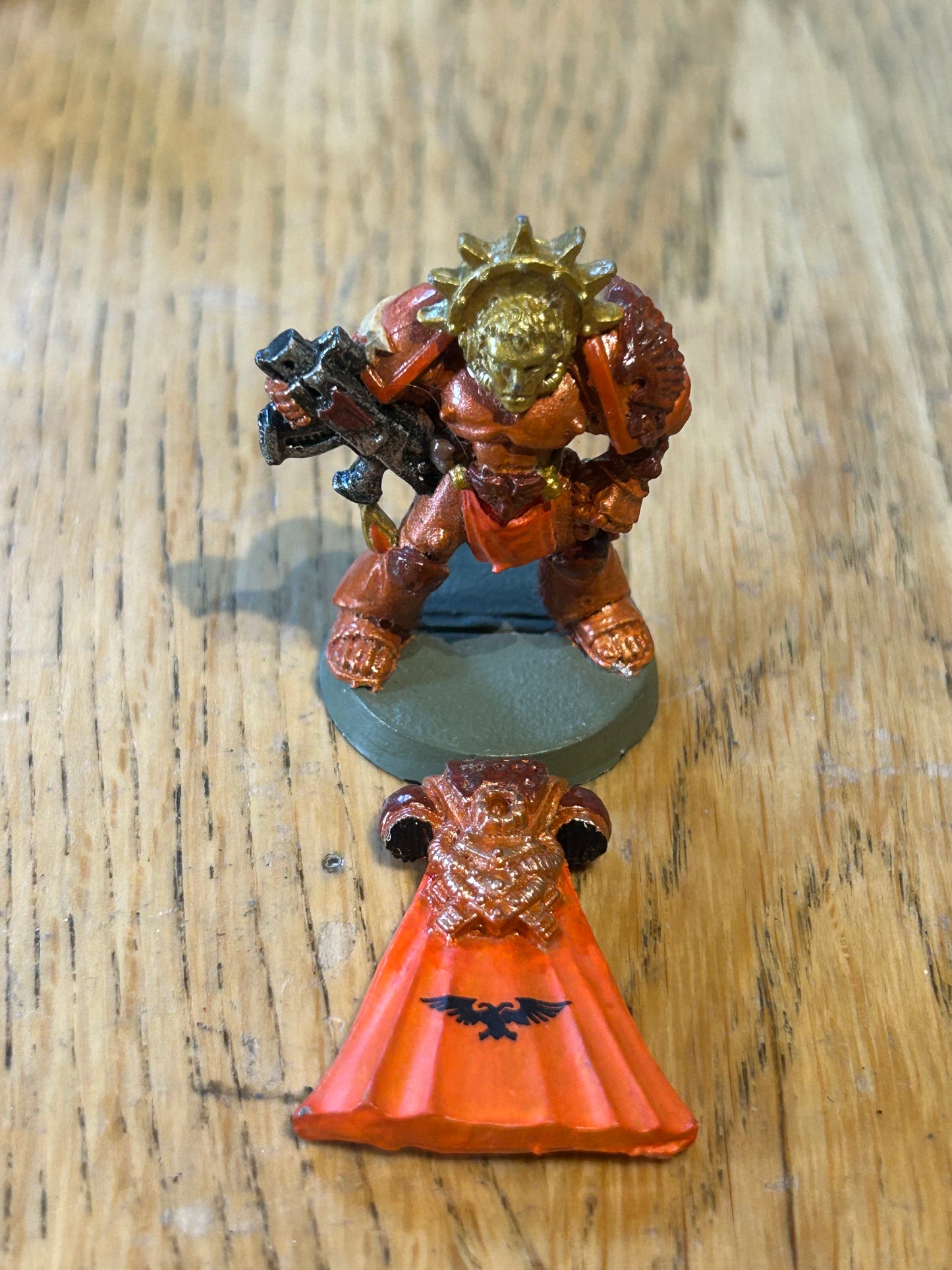Warhammer 40k Space Marines Captain Tycho Cloak GW OOP l Rogue Trader blood angels