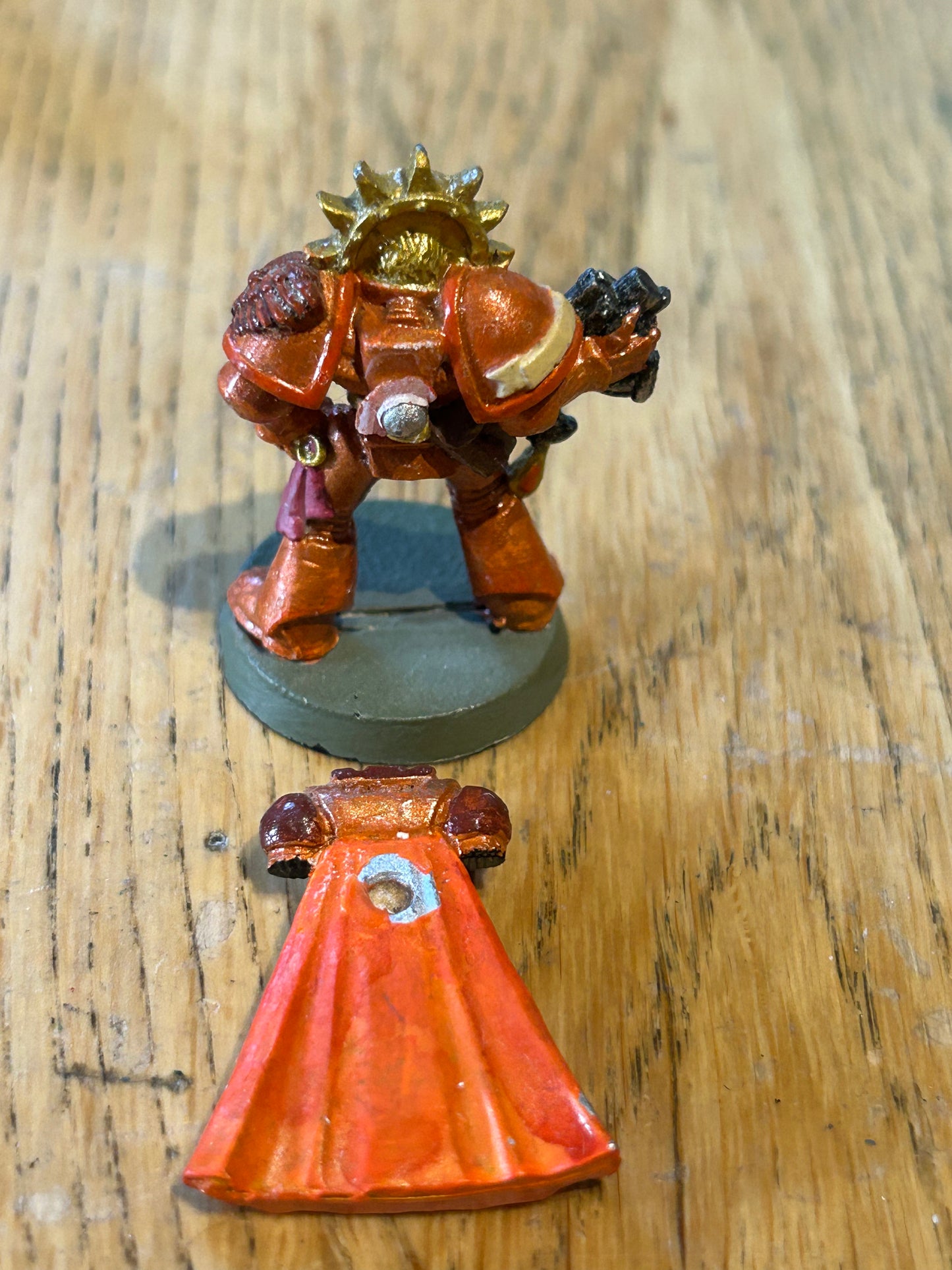 Warhammer 40k Space Marines Captain Tycho Cloak GW OOP l Rogue Trader blood angels