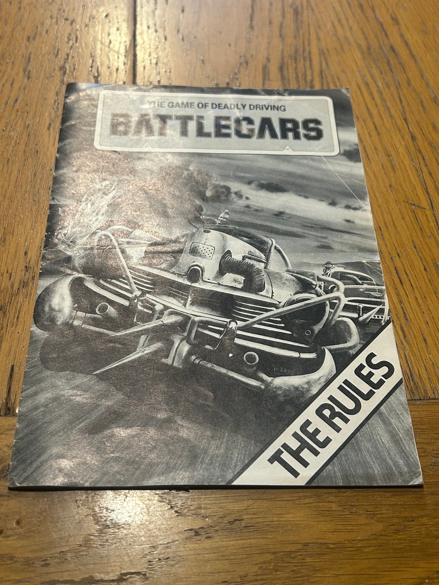 Battlecars Board Game 1983 Games Workshop by Ian Livingstone & Gary Chalk