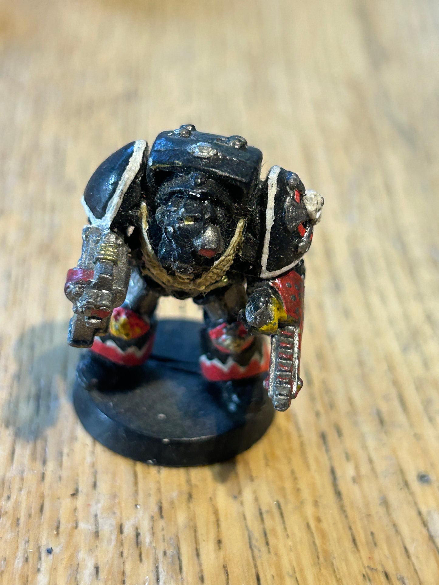 40k Rogue Trader Era Terminator W. Chain Fist and storm bolter , Citadel, Metal
