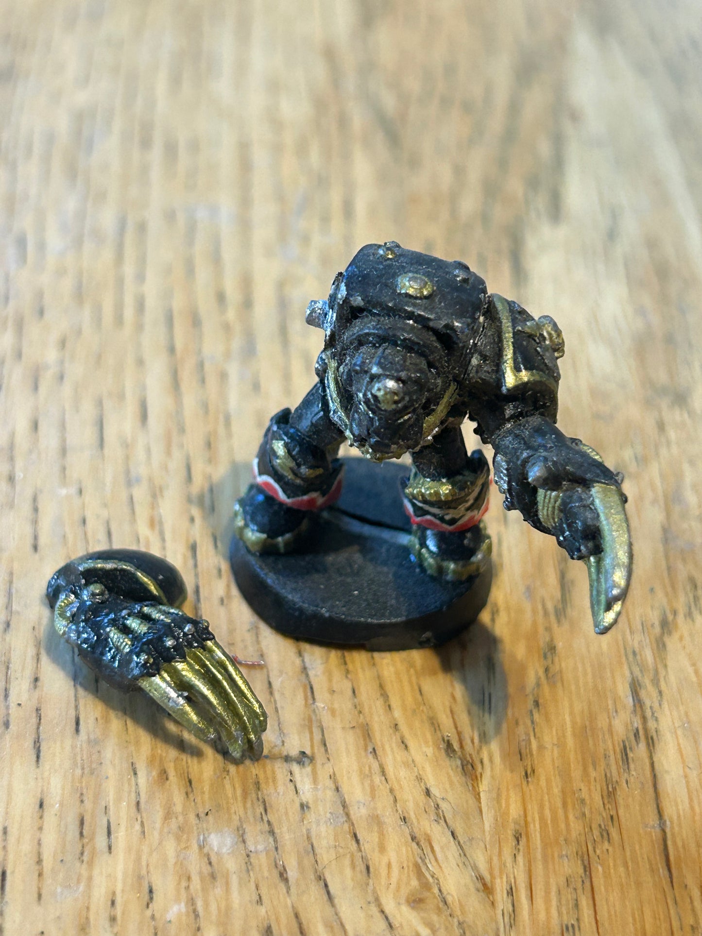 Games Workshop Warhammer 40K Metal Terminator lightning claws Rogue trader close combat