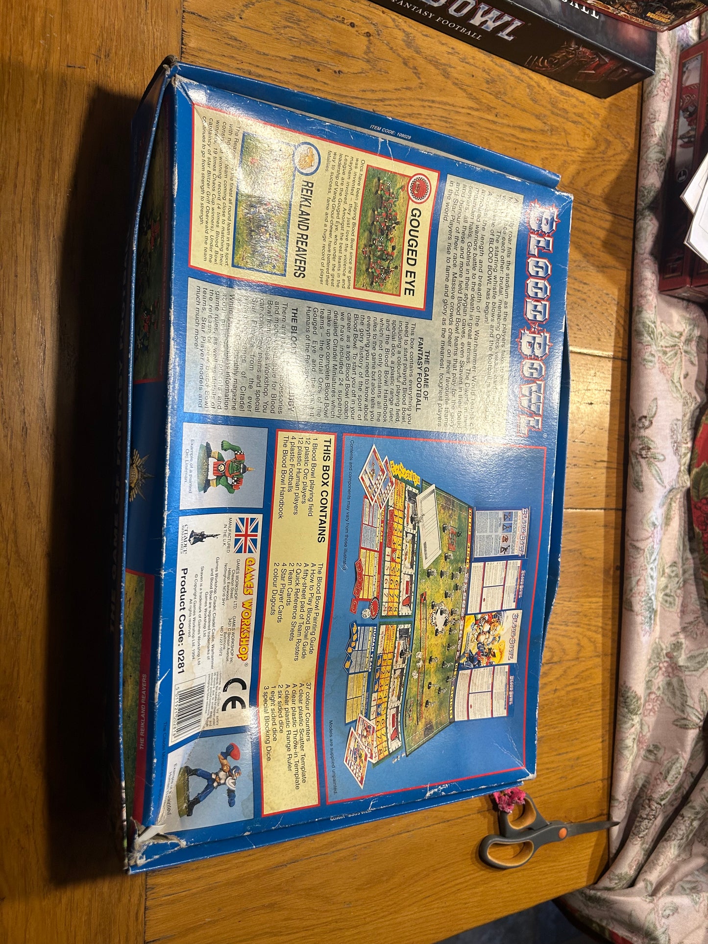 Bloodbowl third edition boxed game complete (read description)