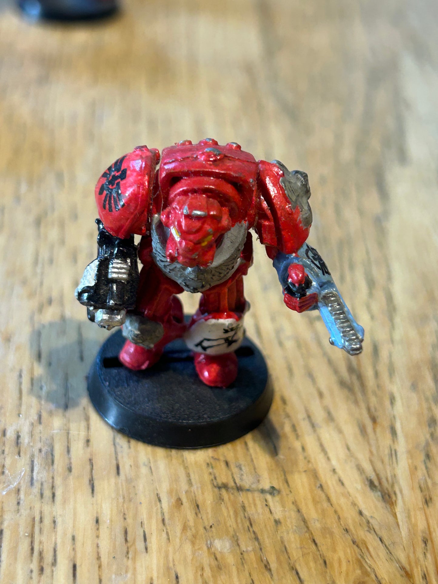 40k Rogue Trader Era Terminator W. Chain Fist and storm bolter , Citadel, Metal