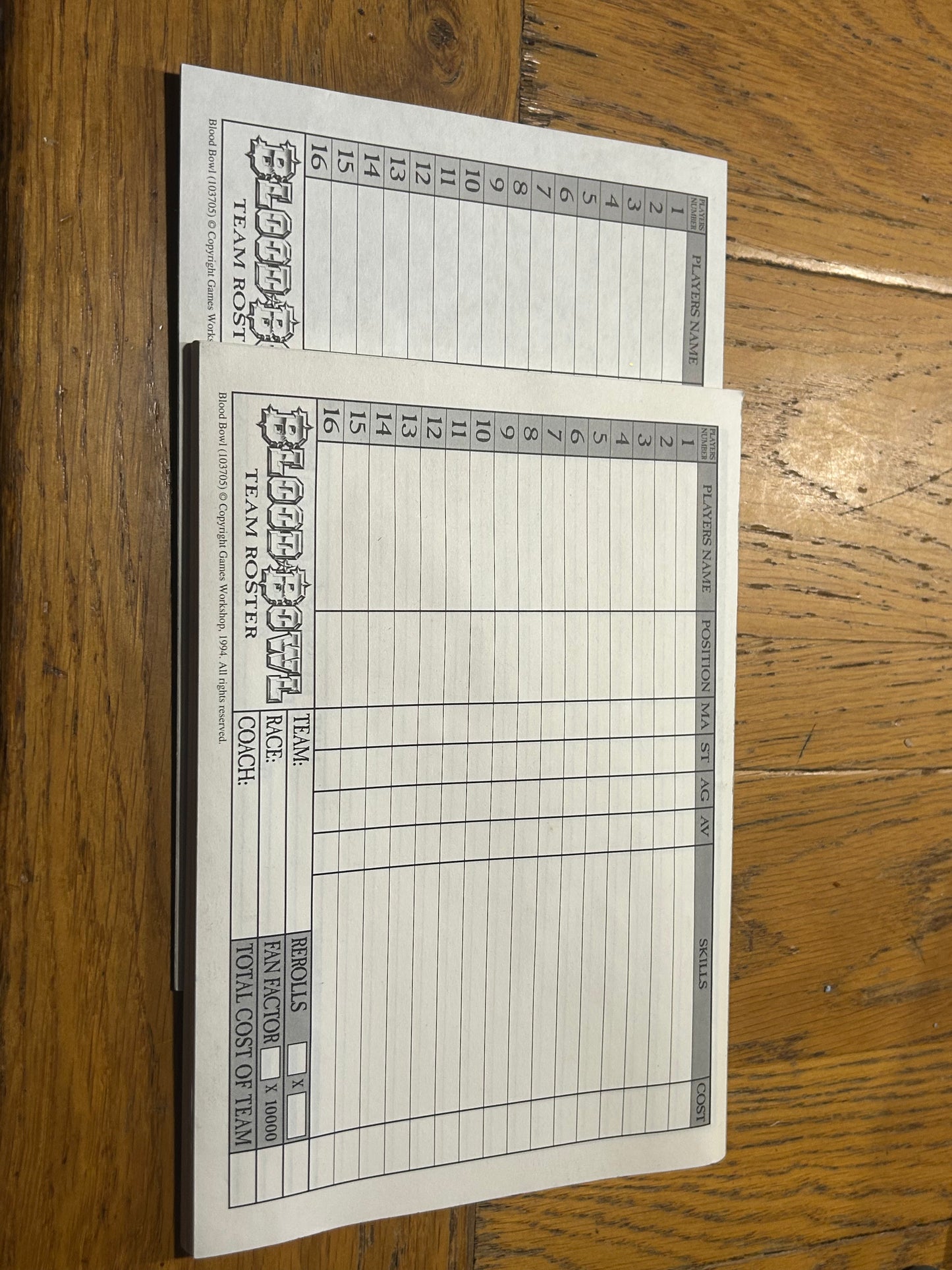 Bloodbowl third edition boxed game complete (read description)