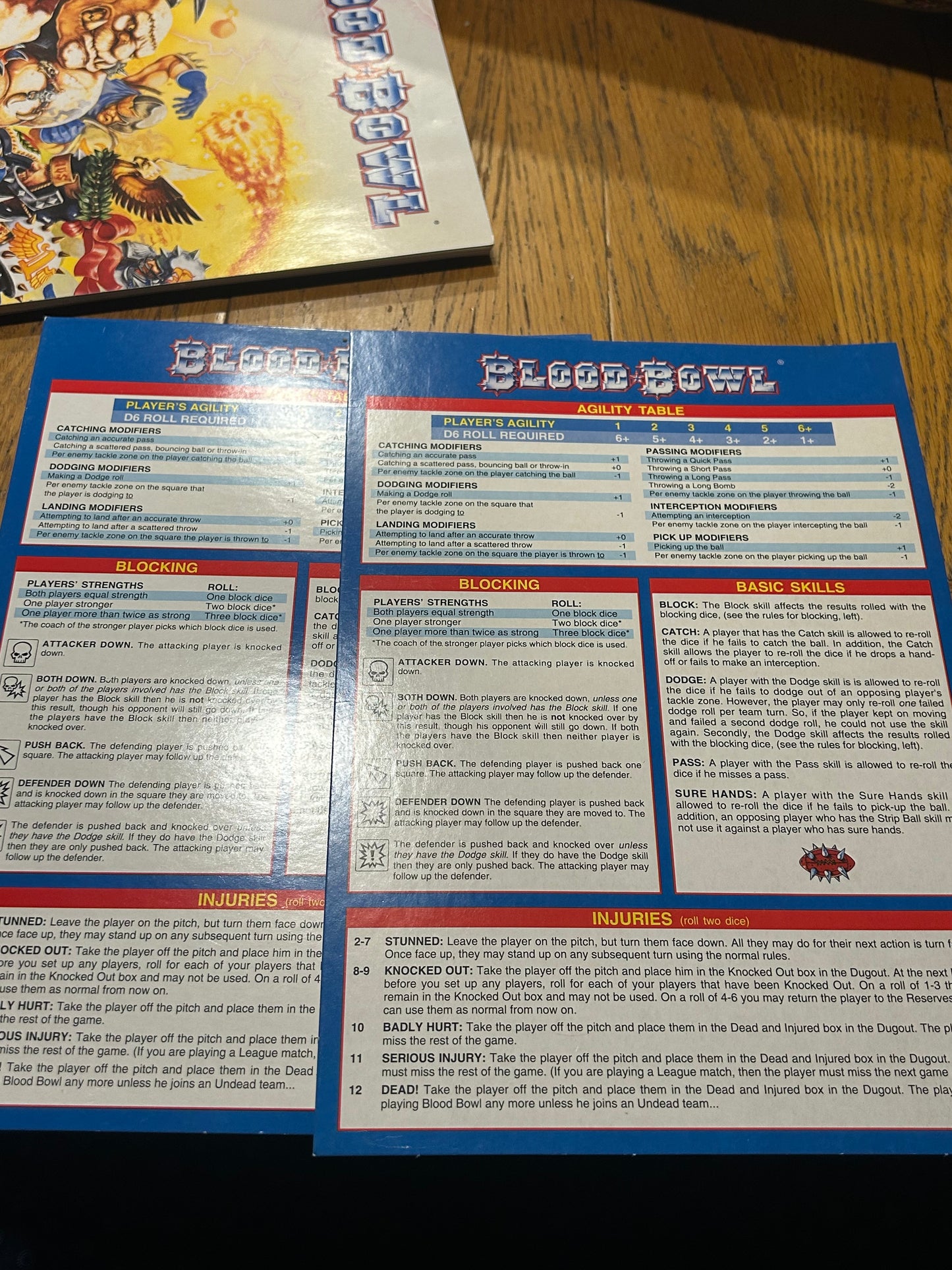 Bloodbowl third edition boxed game complete (read description)