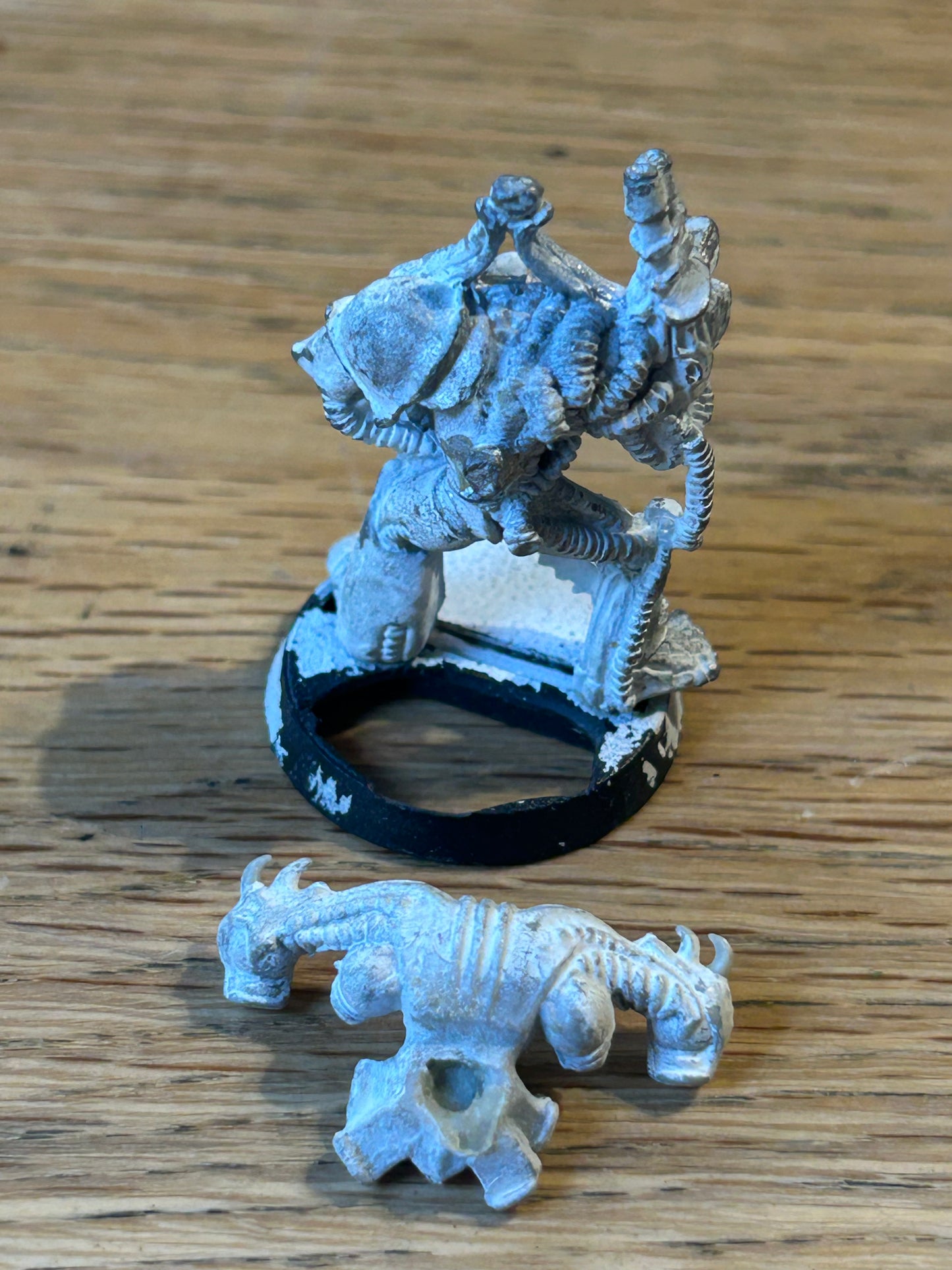 Rogue Trader Chaos Renegade Space Marine of Khorne with Chainsword Arm Possessed
