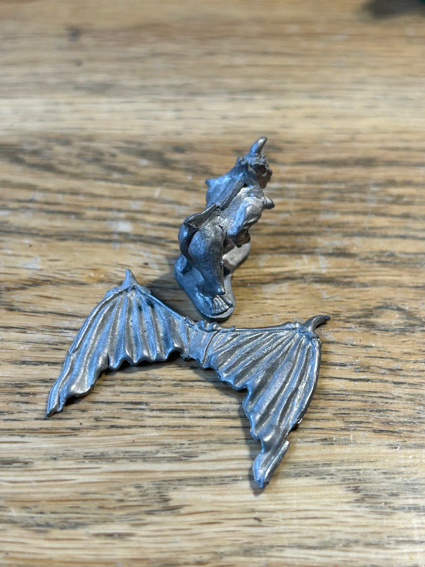 Citadel Chronicle Miniatures Gargoyle CM15 Warhammer pre slotta 1981 Nick Lund