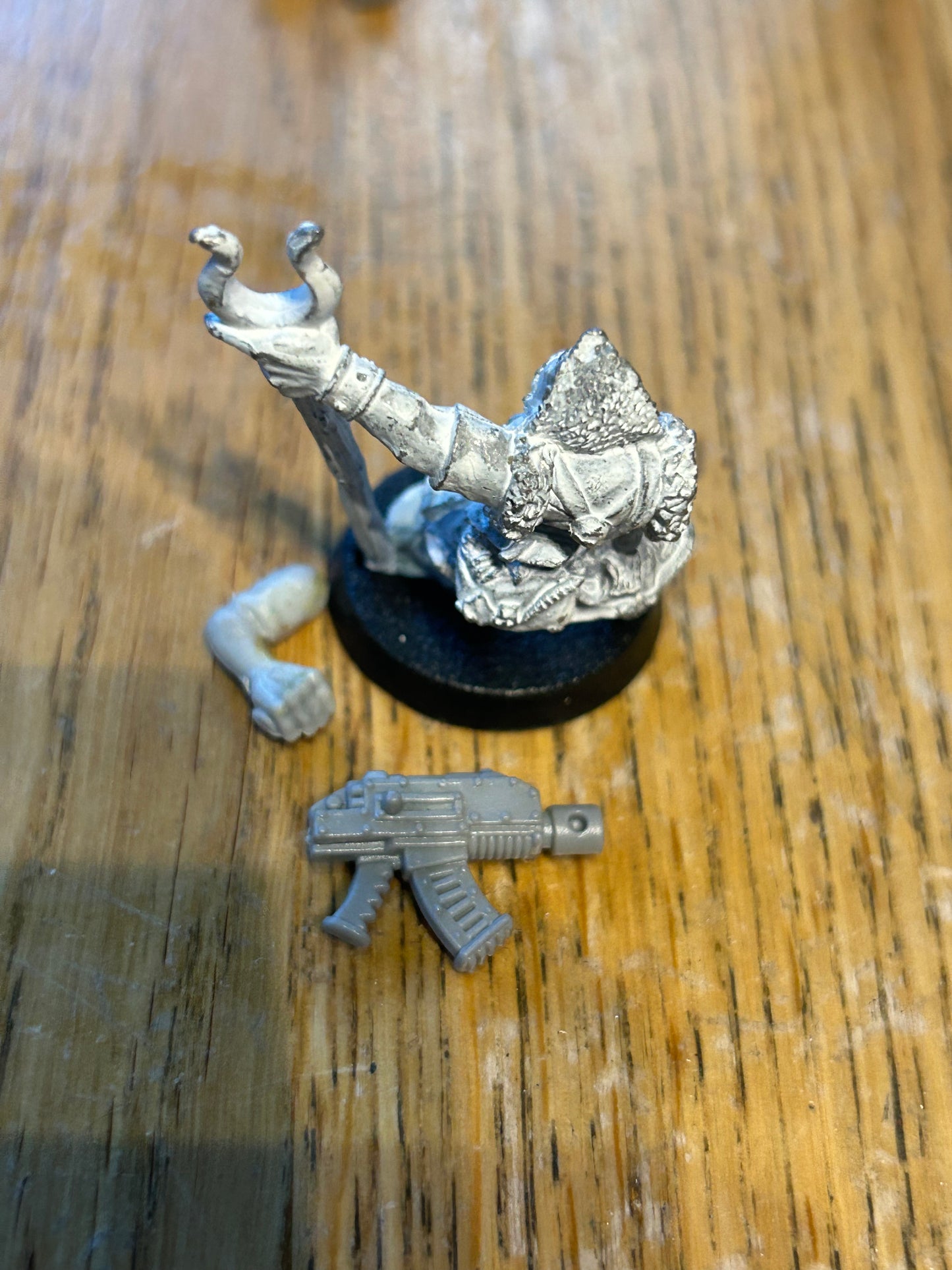 Warhammer 40k ORKS Snakebite Runtherder w/ Snotling Catcher (I have a back banner for him as well)