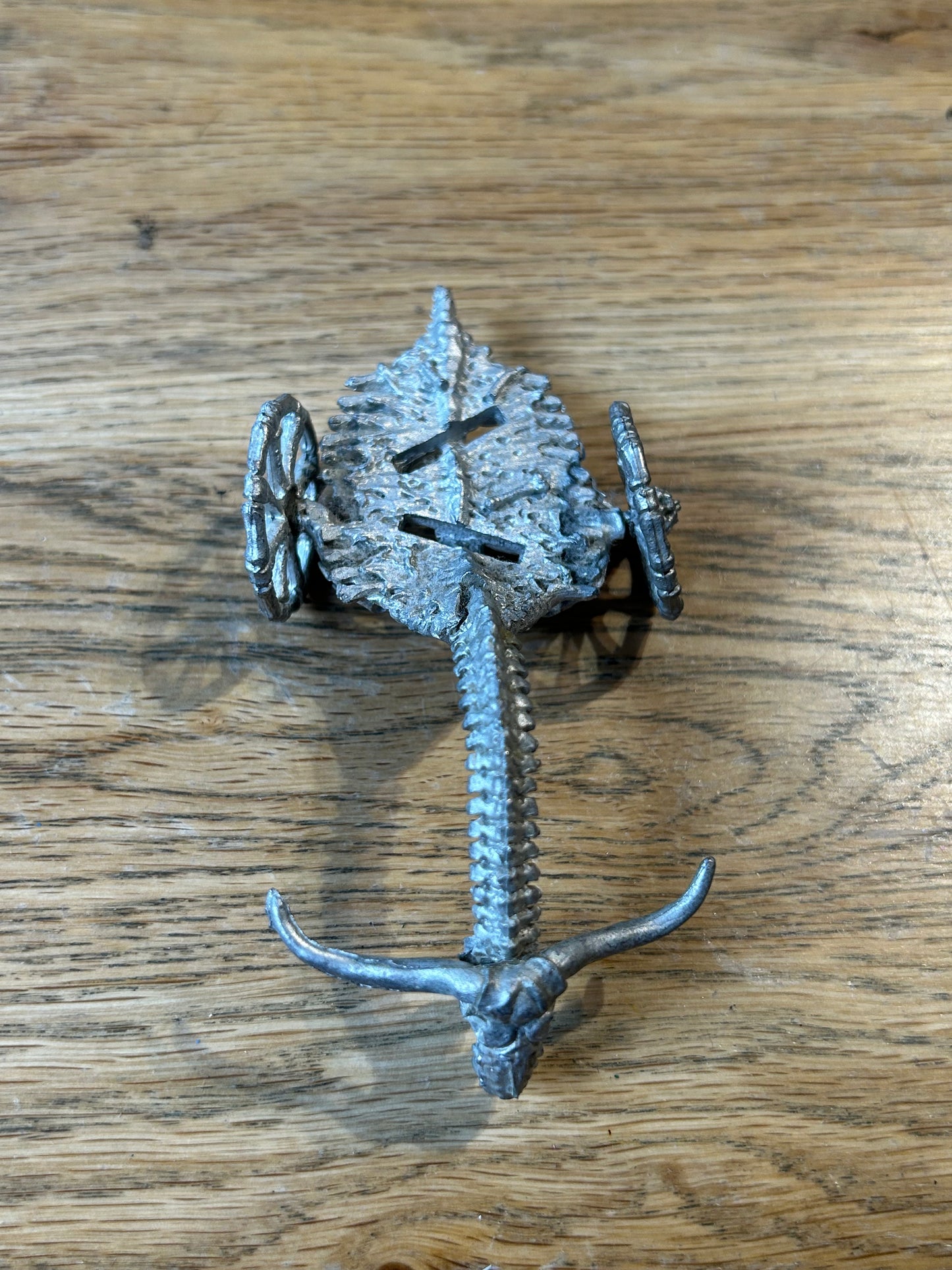 Citadel Skeleton Undead War Machines Chariot Complete Metal (one crewman is missing a tab and the two horses have been stripped)