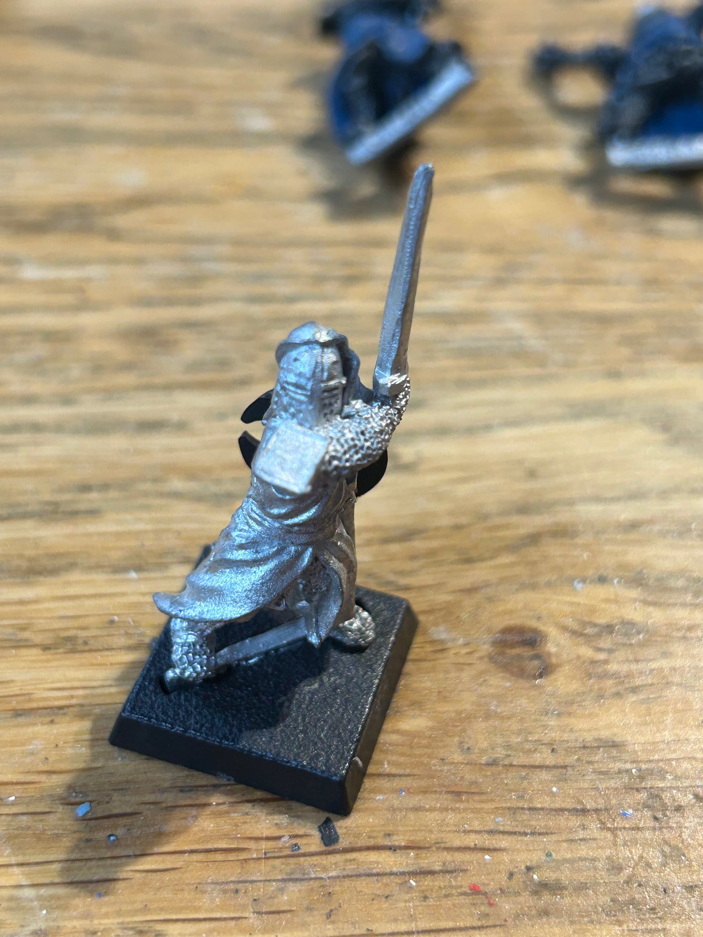 C26 F9 KEINHART/REINHART FEUDAL MEN-AT-ARMS FOOT KNIGHT WARHAMMER BRETONNIAN