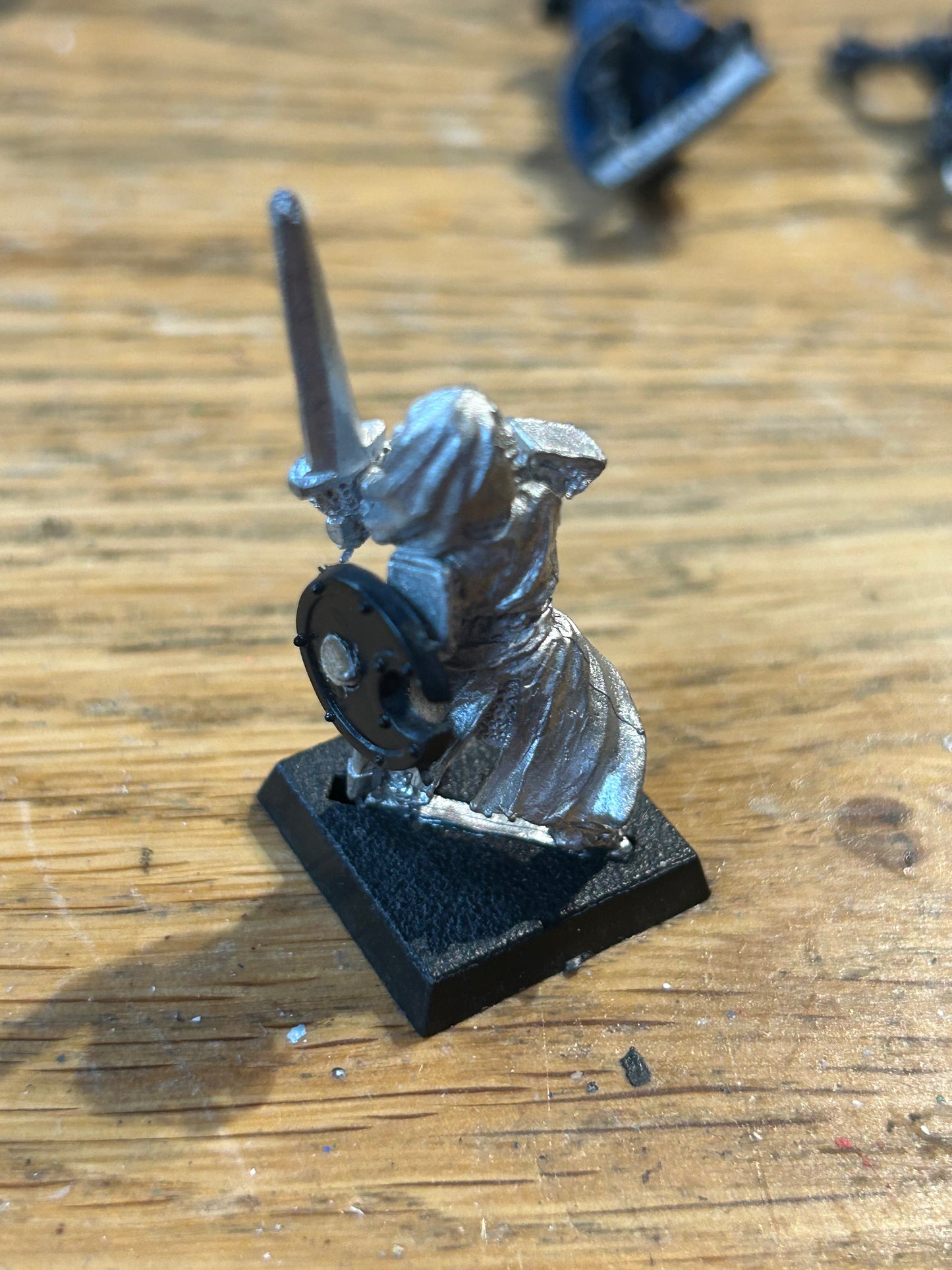 C26 F9 KEINHART/REINHART FEUDAL MEN-AT-ARMS FOOT KNIGHT WARHAMMER BRETONNIAN