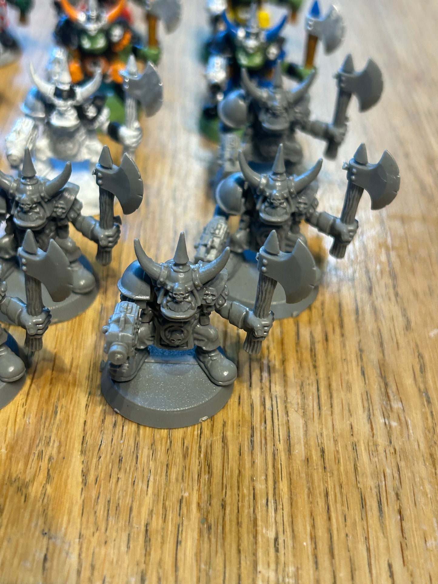 Warhammer 40k plastic monopose goff boyz x 14