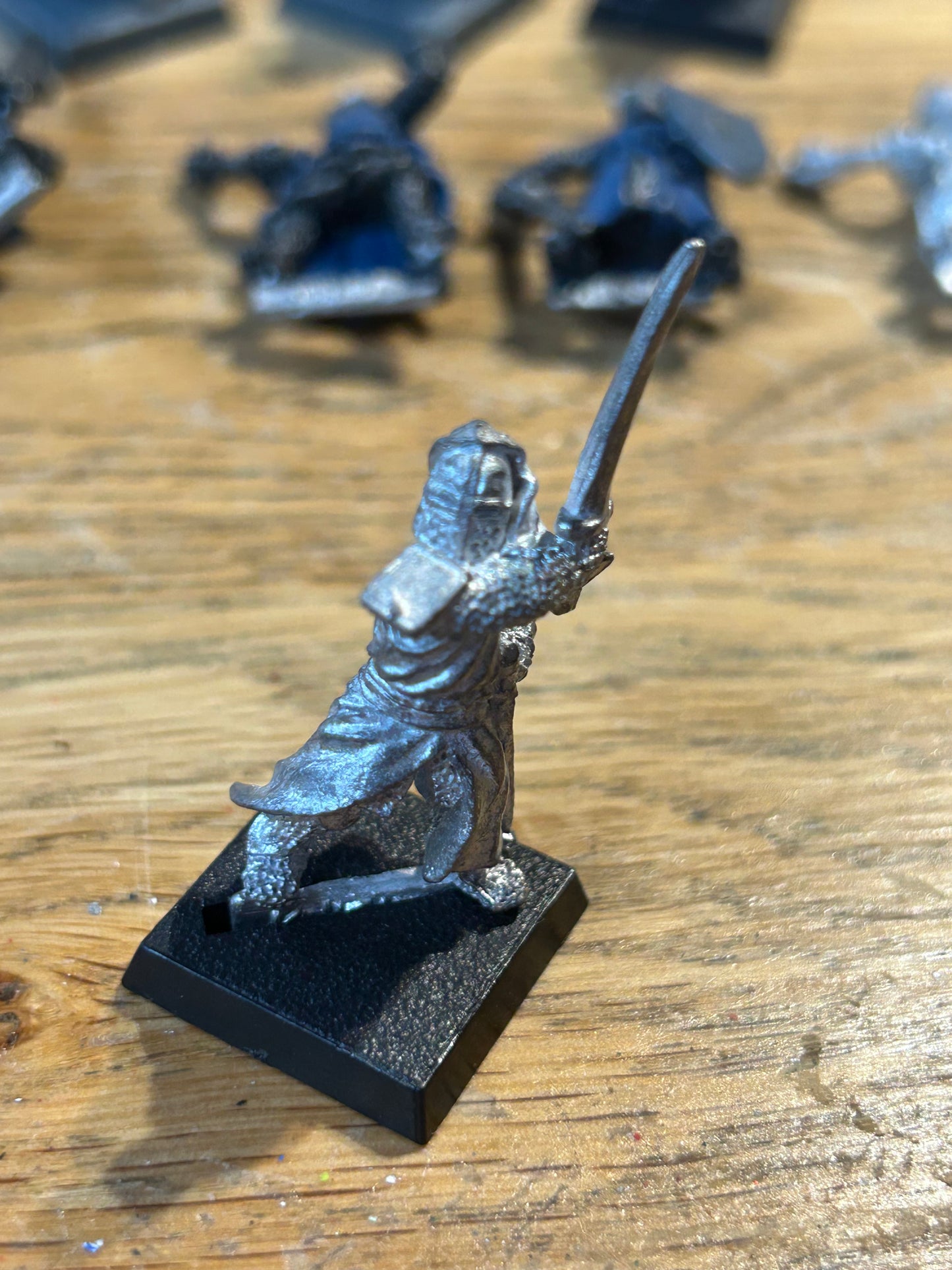 C26 F9 KEINHART/REINHART FEUDAL MEN-AT-ARMS FOOT KNIGHT WARHAMMER BRETONNIAN