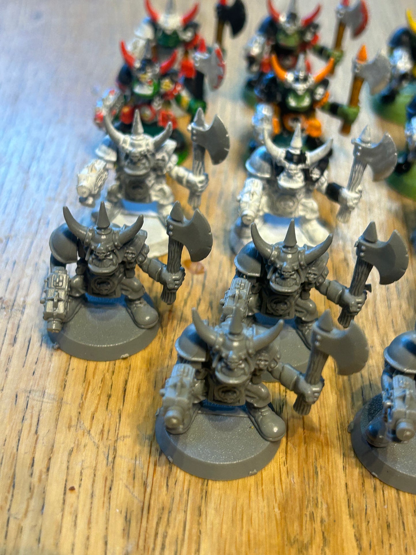 Warhammer 40k plastic monopose goff boyz x 14