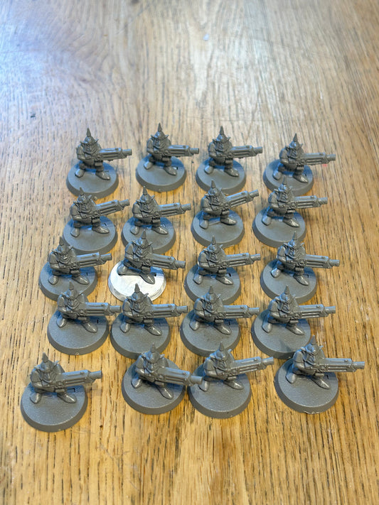 Warhammer 40k second edition plastic monopose Gretchin x20