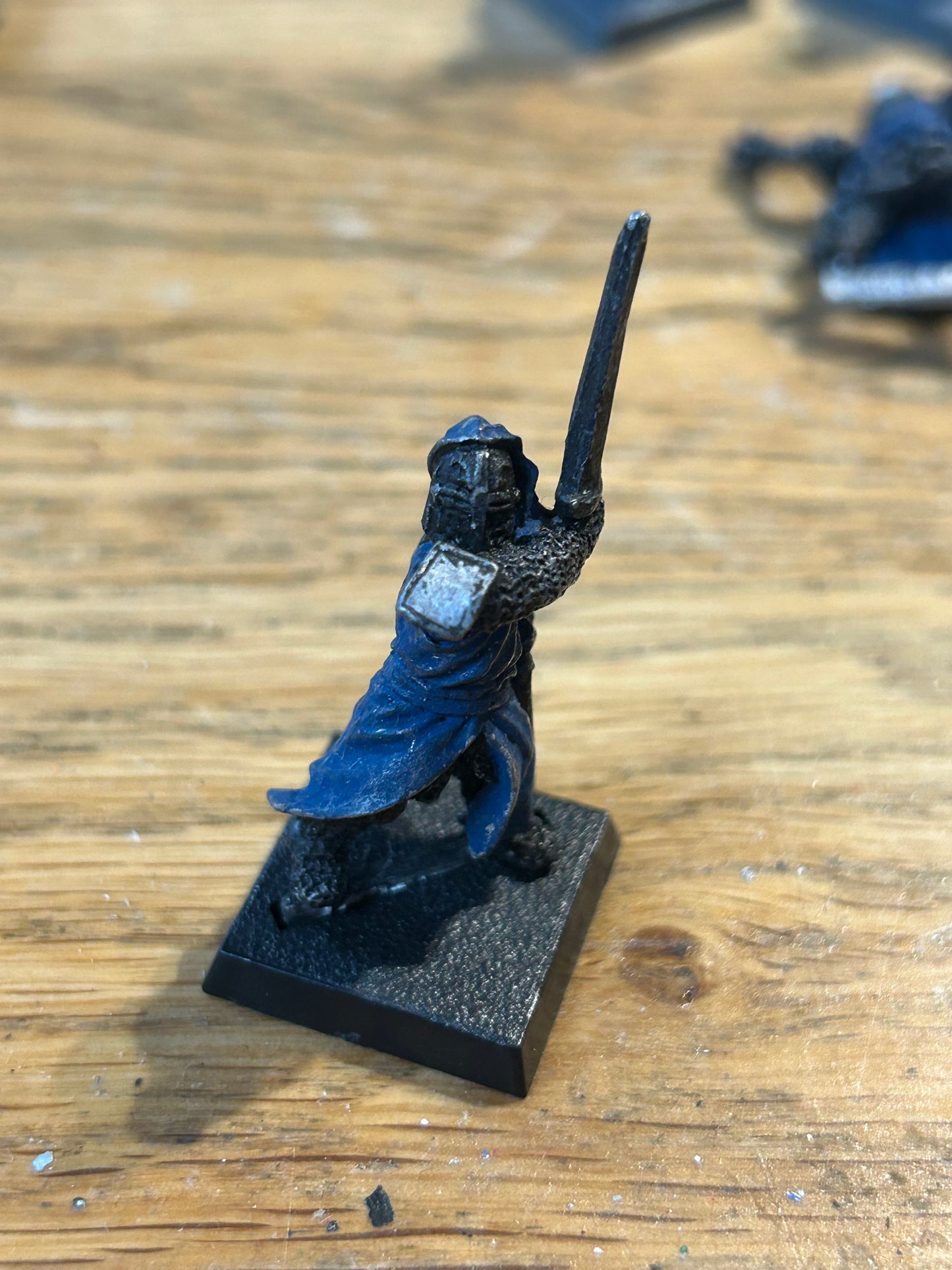C26 F9 KEINHART/REINHART FEUDAL MEN-AT-ARMS FOOT KNIGHT WARHAMMER BRETONNIAN