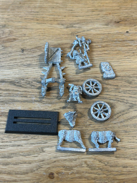 MD1 GOBLIN KING'S BATTLE CHARIOT METAL WARHAMMER ORCS & GOBLINS 3RD EDITION WFB Boxed warhammer fantasy
