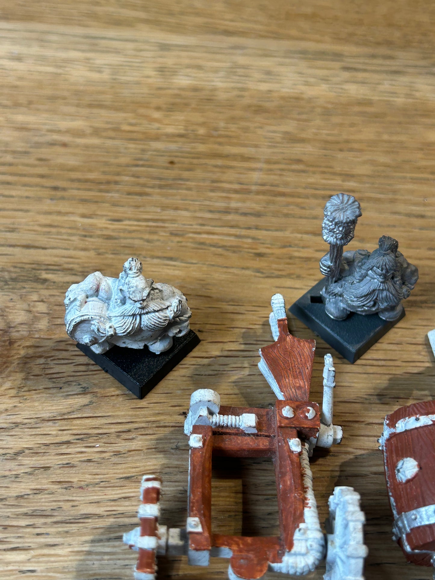 Warhammer Fantasy Old World metal dwarf flame cannon complete