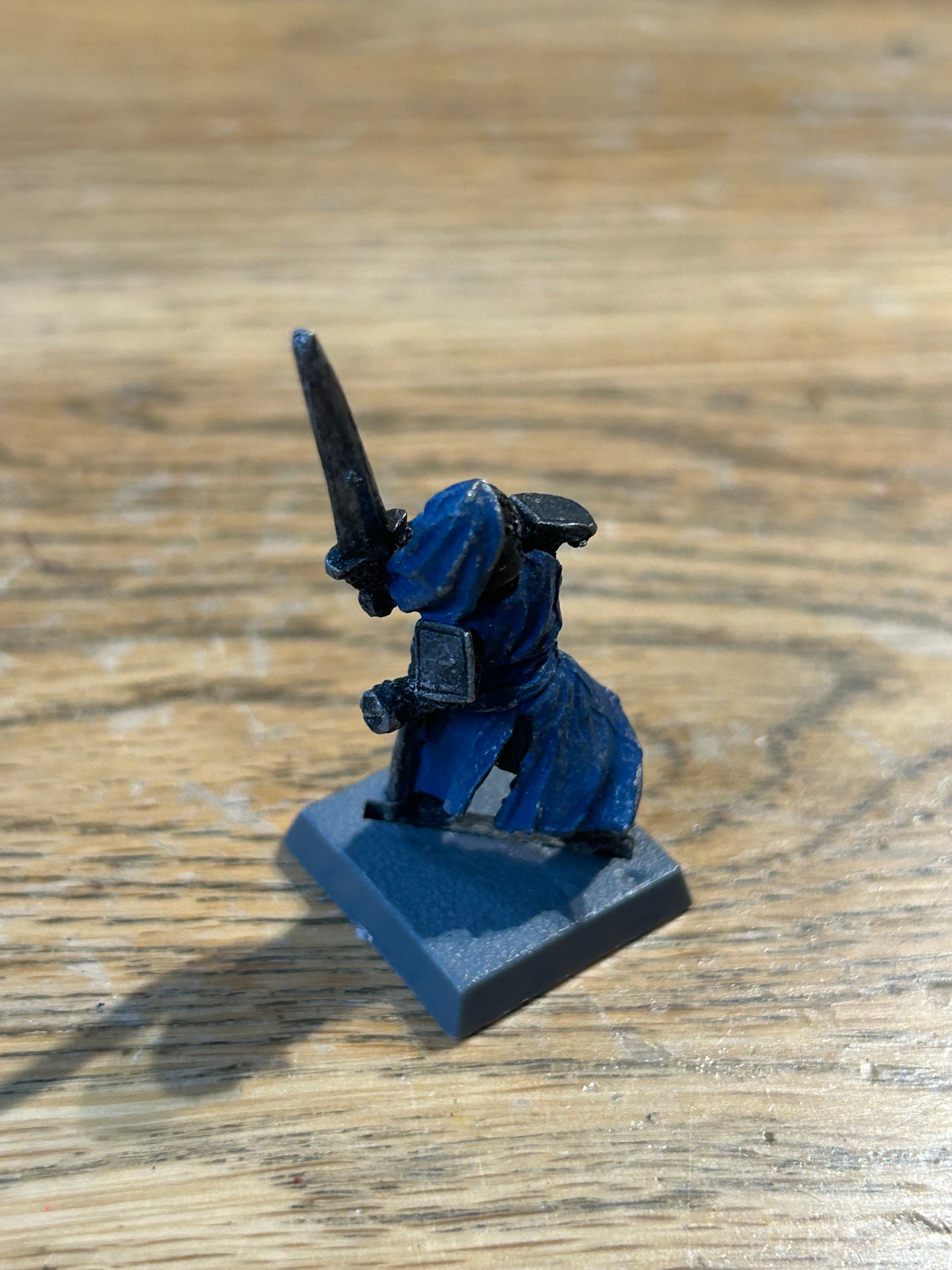 C26 F9 KEINHART/REINHART FEUDAL MEN-AT-ARMS FOOT KNIGHT WARHAMMER BRETONNIAN
