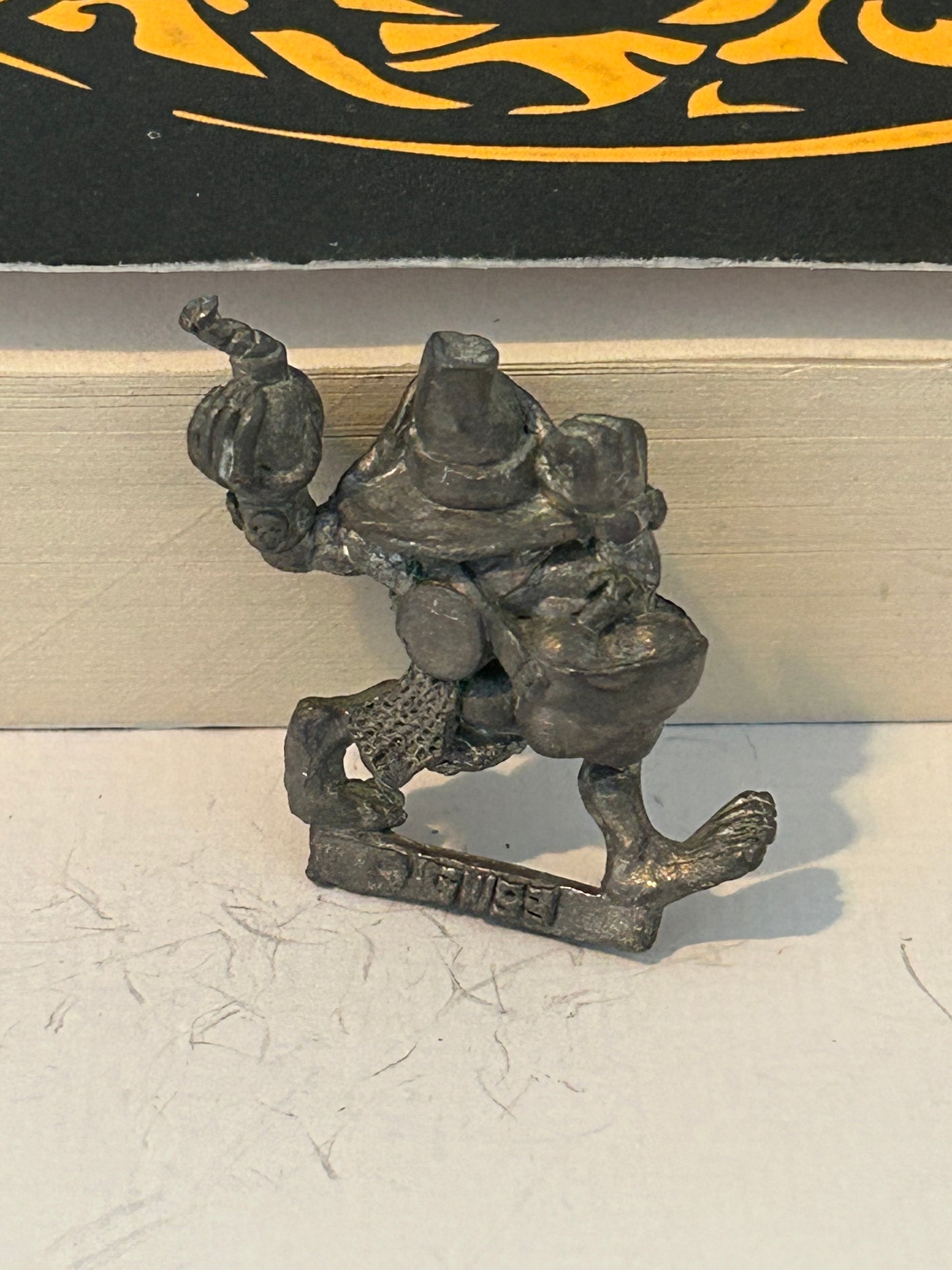 1993 Blood Bowl Goblin Star Player Bomber Dribblesnot Metal Games Workshop OOP
