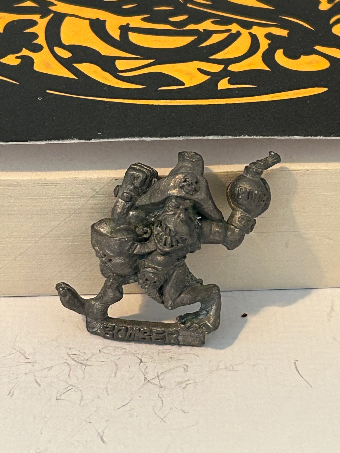 1993 Blood Bowl Goblin Star Player Bomber Dribblesnot Metal Games Workshop OOP