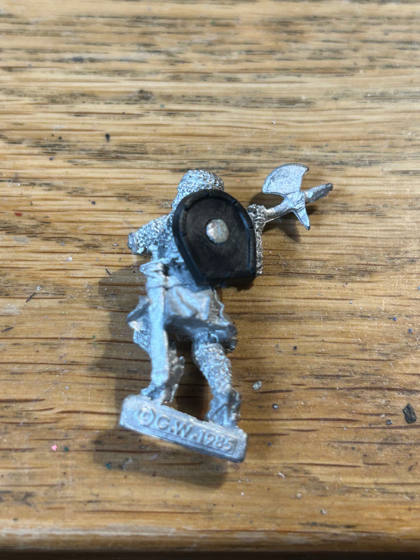 Citadel OOP warhammer oldhammer rare metal C26 Feudal Men at Arms Grenzer