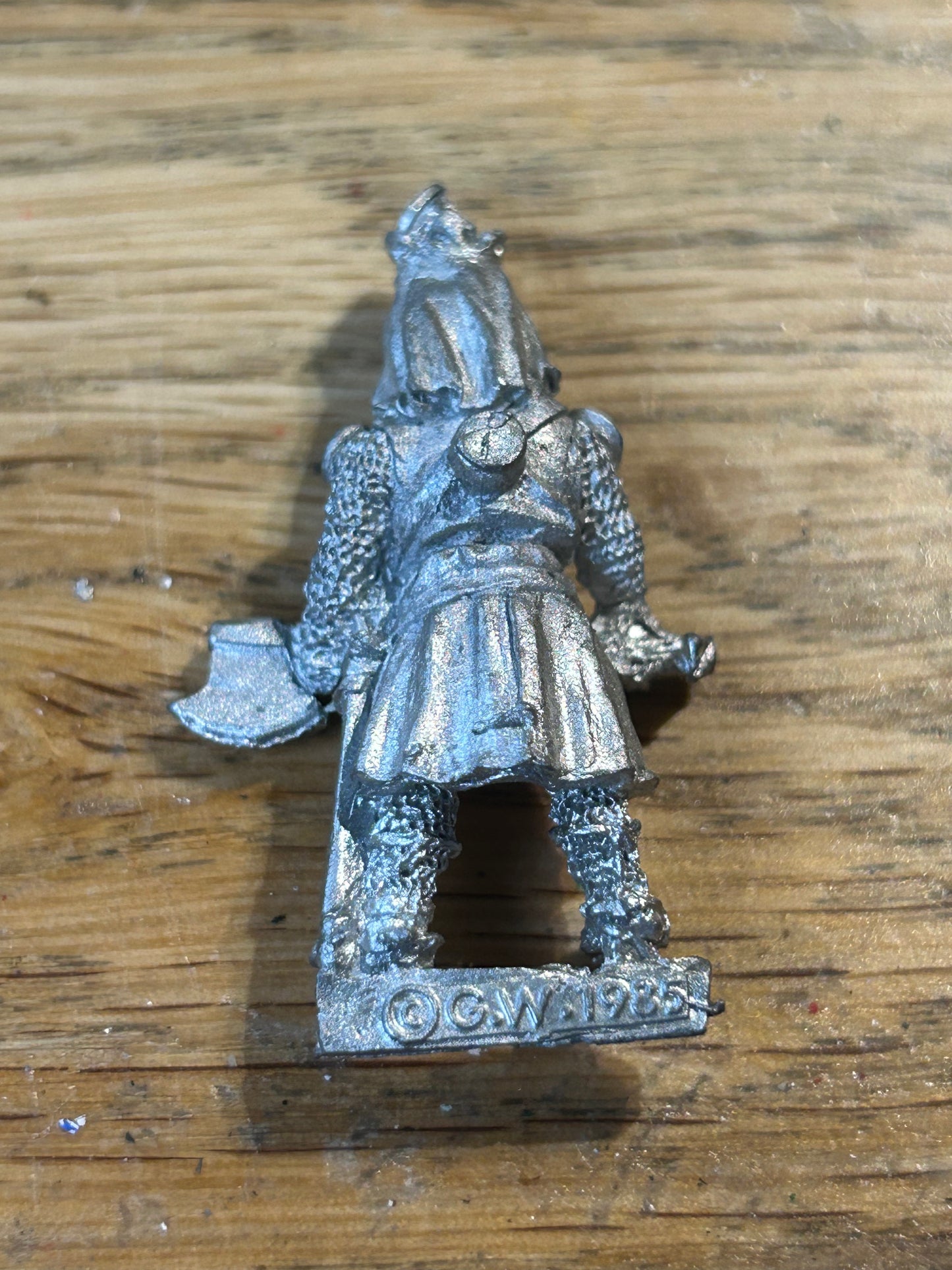 F9 FEUDALS Dieter - 1986 METAL - CITADEL WARHAMMER fantasy bretonnian