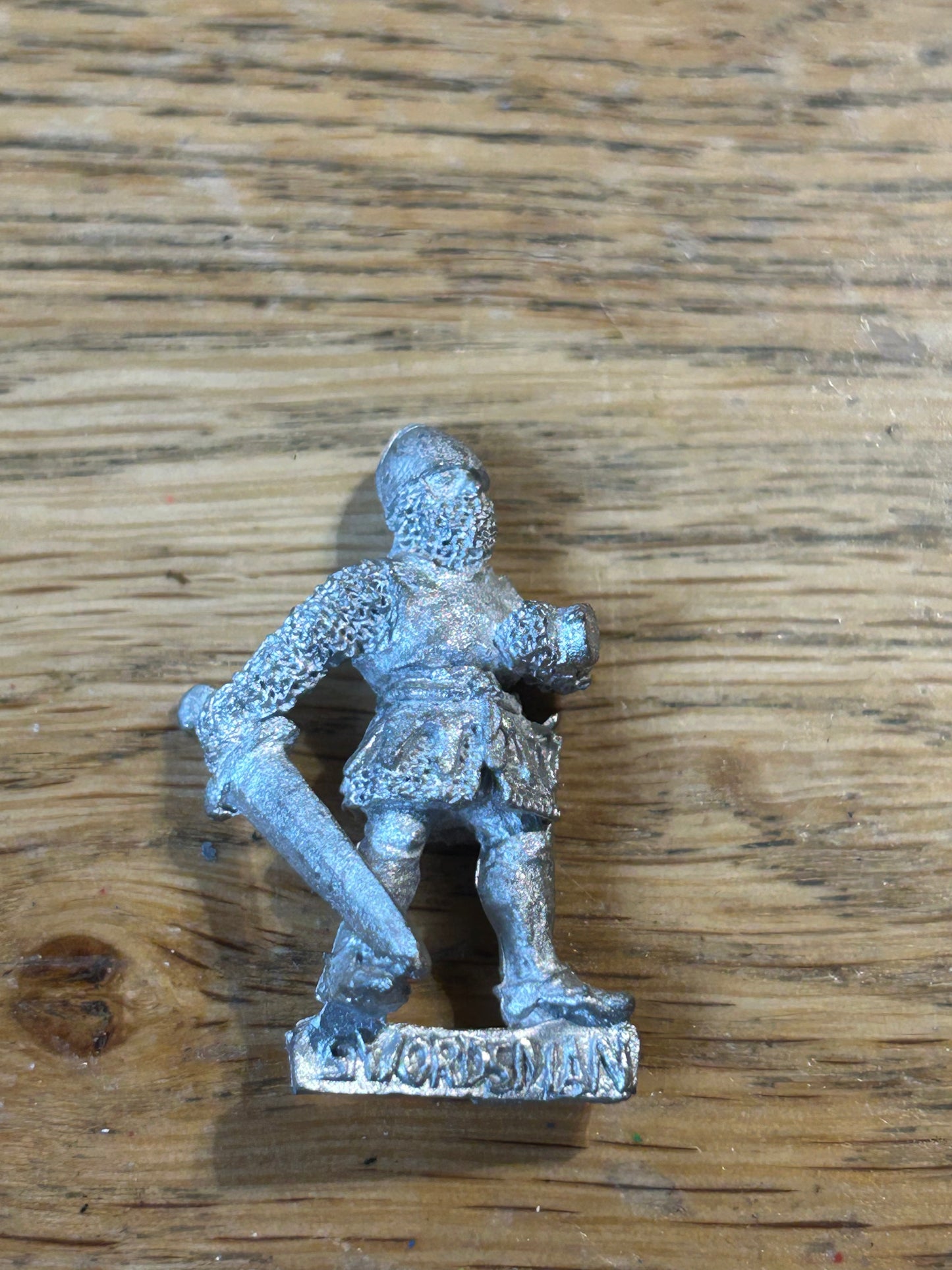 Games Workshop Citadel F9 Feudal Men at Arms Edric Bretonnian Metal Knight 1985