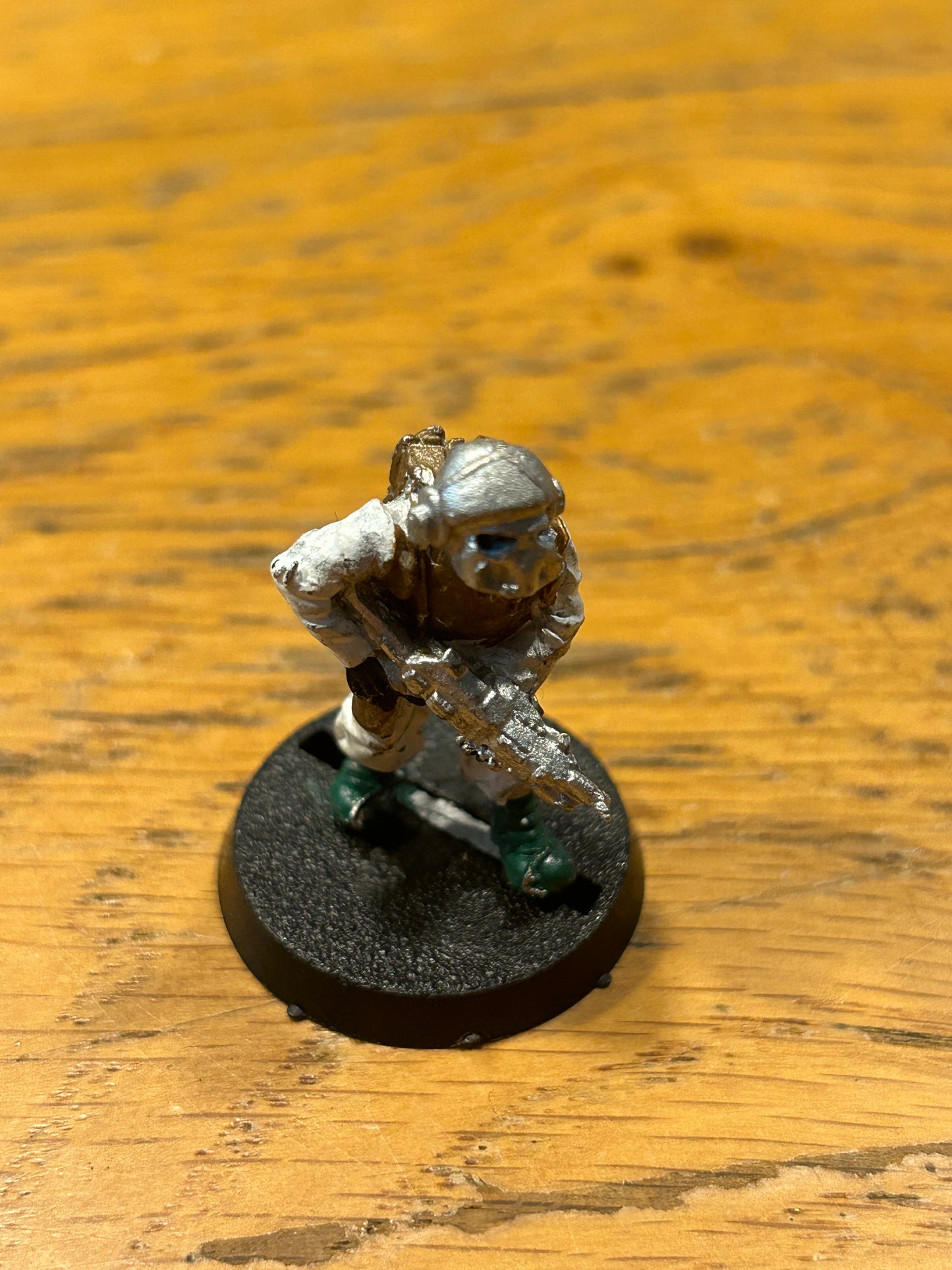 Vintage Warhammer 40k Mercenary No-Face Fargo Rogue Trader 1980s Metal
