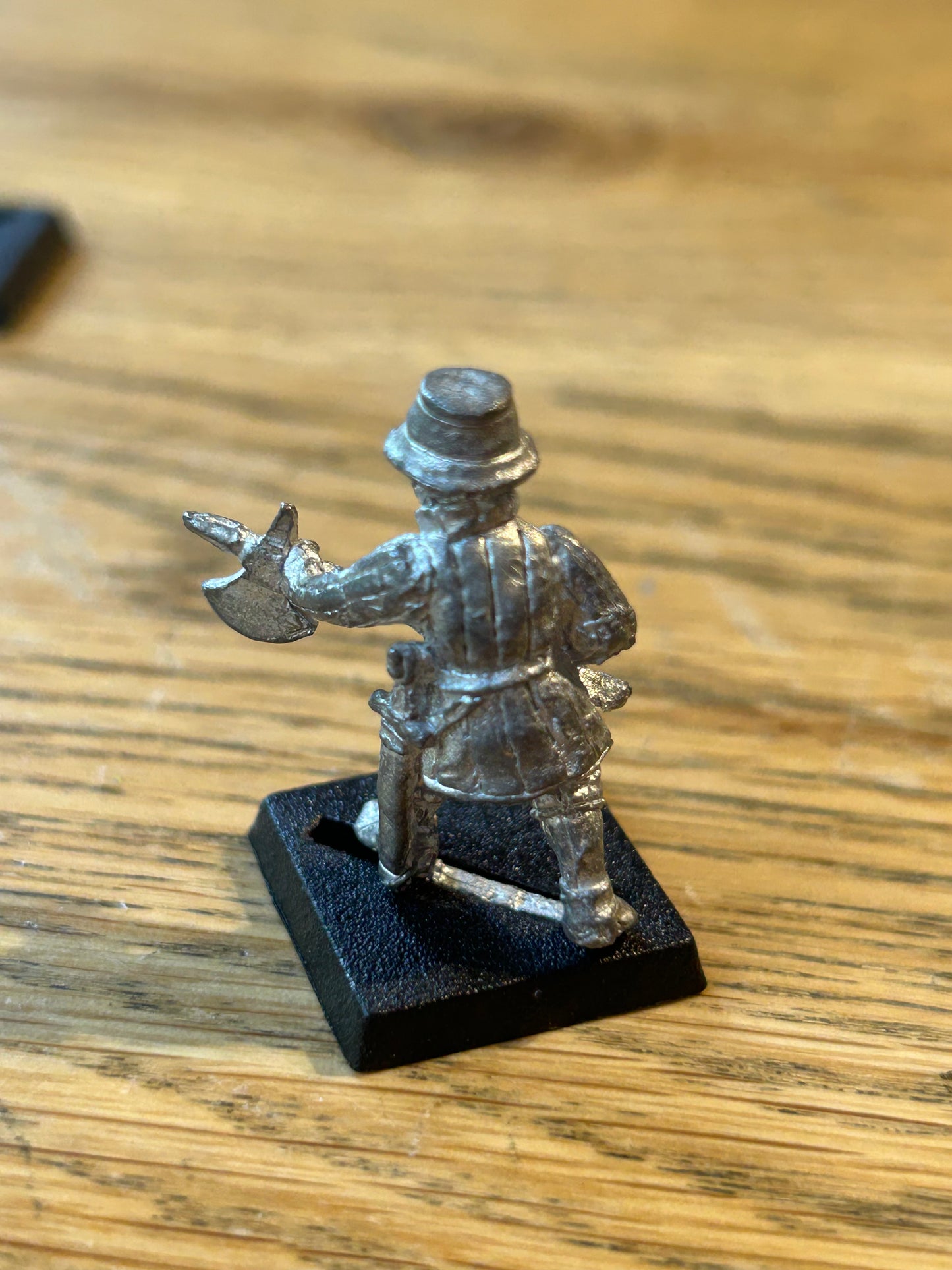 WARHAMMER CITADEL 80s F4 FEUDAL STILSON AXE KNIGHT EMPIRE BRETONNIAN FIGHTER