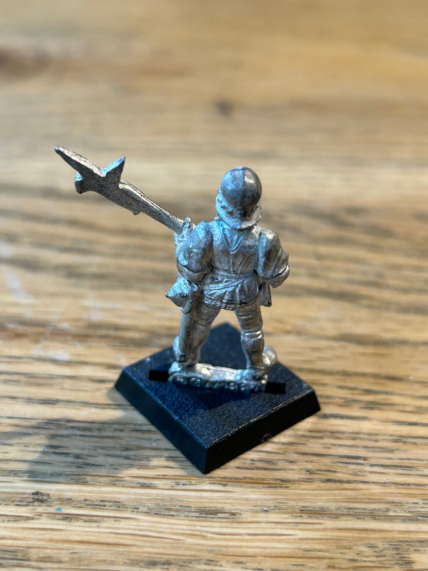 Games Workshop C26 MEN AT ARMS Metal Billman Halberd  Warhammer Citadel