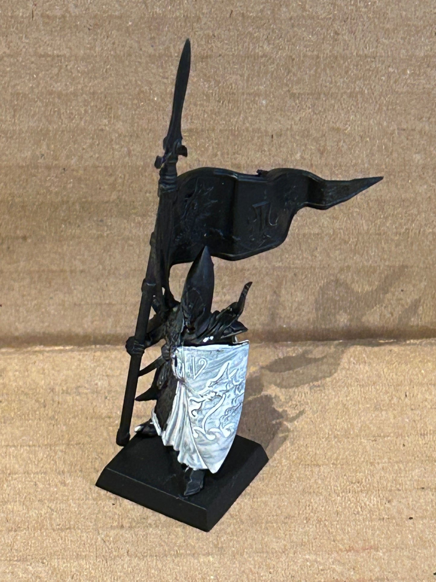 High Elves Lothern Seaguard plastic standard bearer Warhammer Fantasy