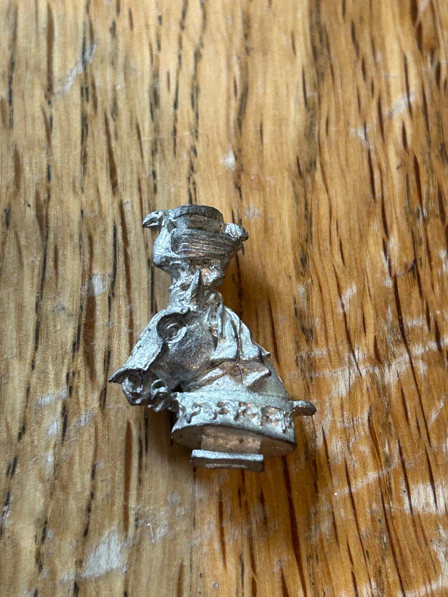 Warhammer Bretonnia Grail Knight Standard Bearer Metal Horse Head Bit 90s (7 available)
