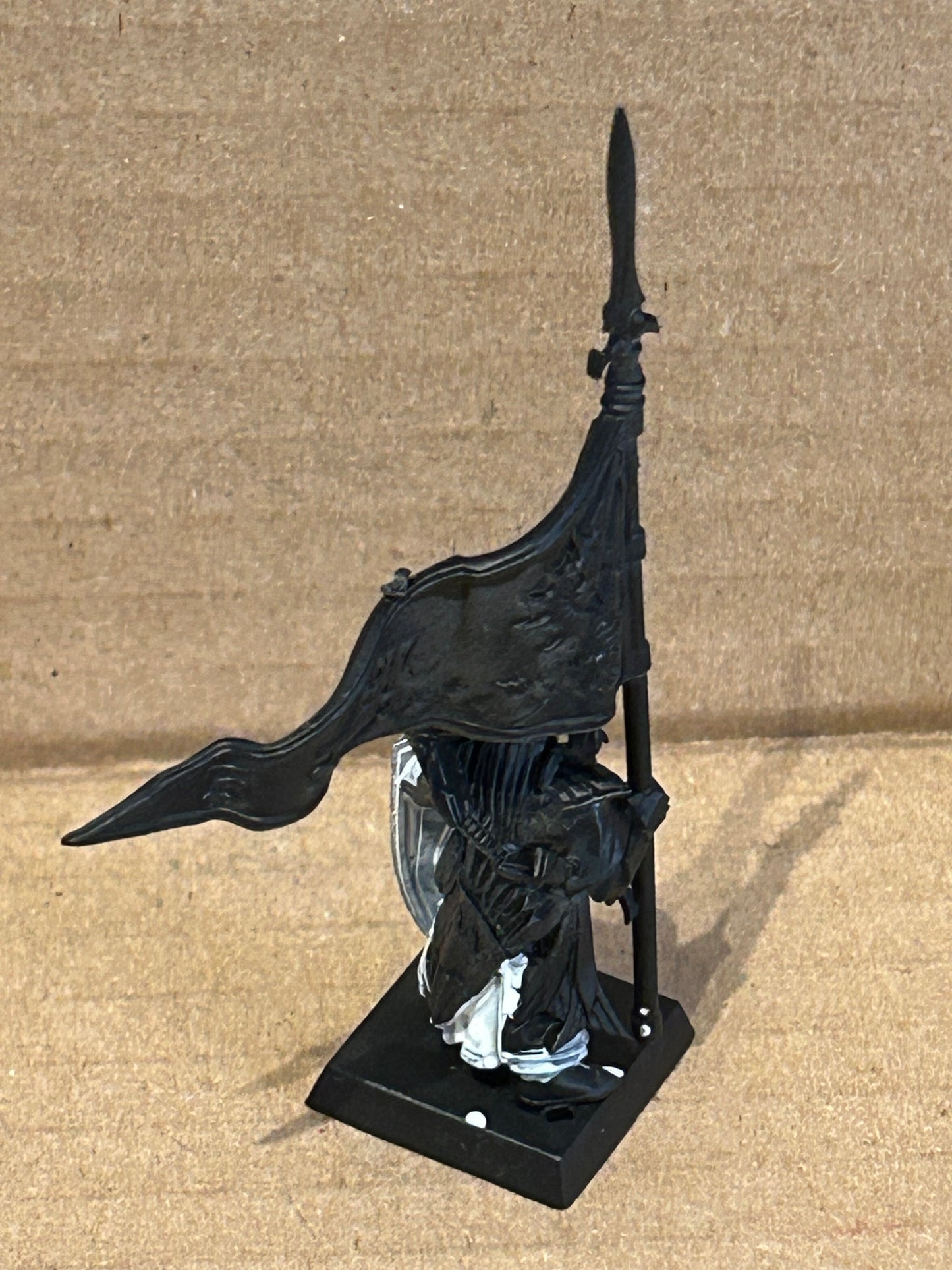 High Elves Lothern Seaguard plastic standard bearer Warhammer Fantasy