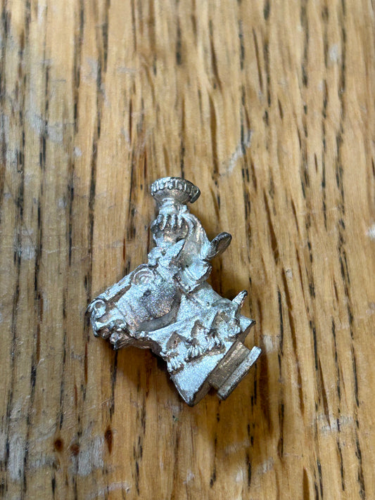 Warhammer Bretonnian Knight Grail Knight Horse Head 2 Bit Metal Games Workshop (8 available)