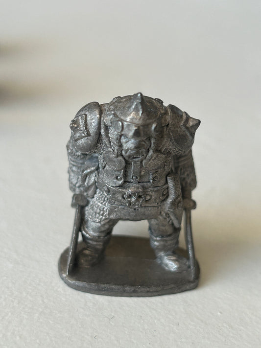 HOBGOBLIN CHIEFTAIN - N12 CM9B CHRONICLE - 1986 METAL - CITADEL WARHAMMER