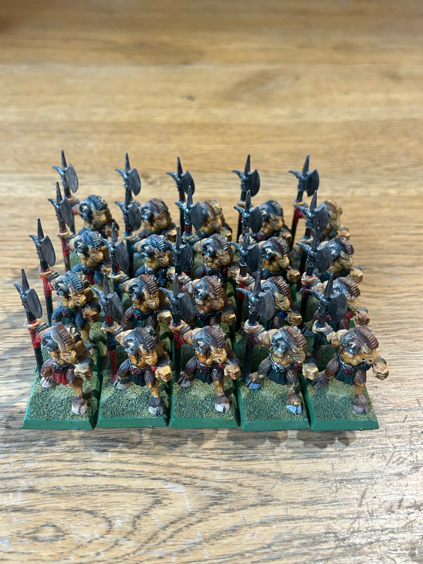 Warhammer fantasy monopose beastmen x20