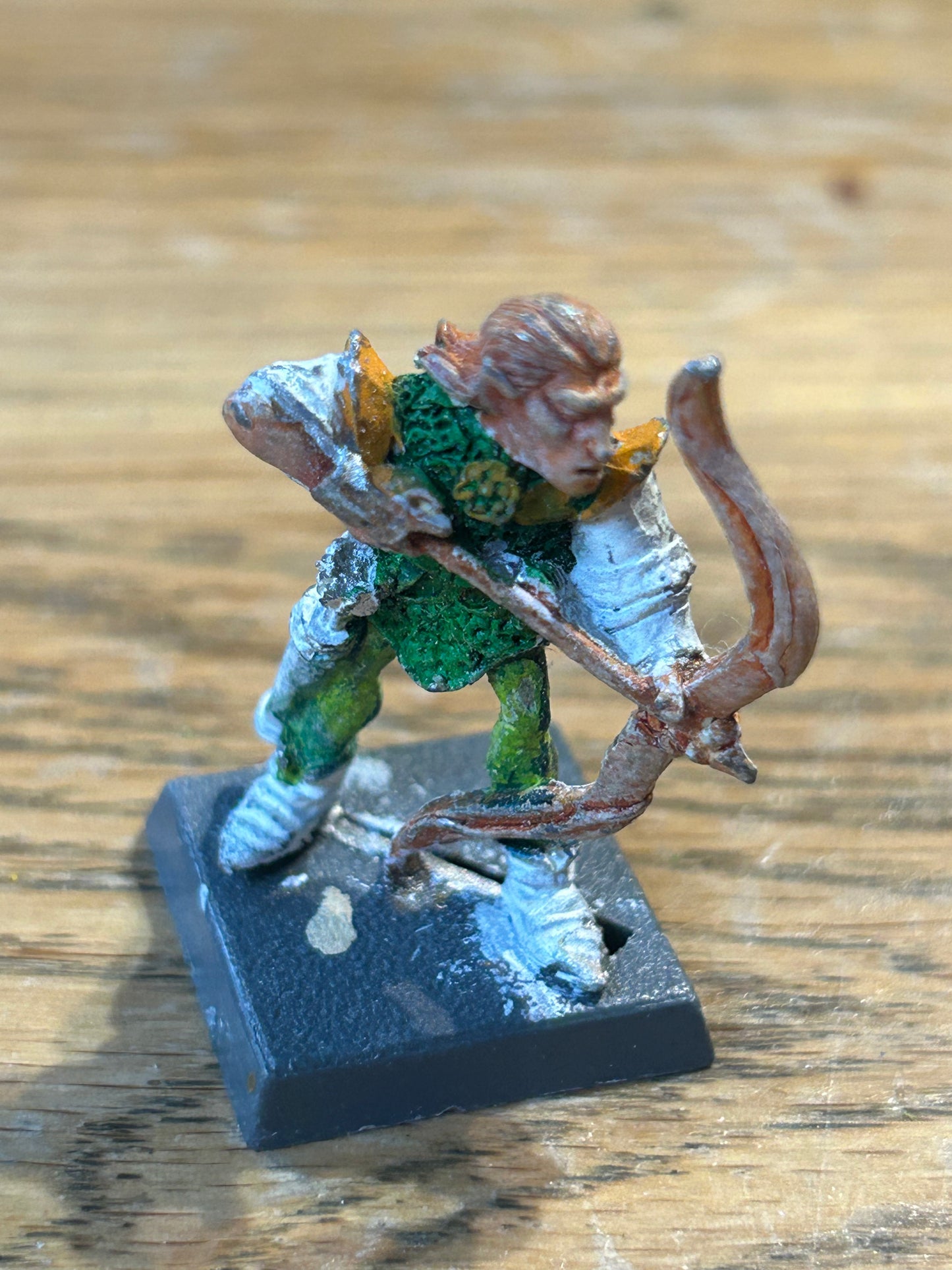 Citadel Warhammer classic 80s LOTR ME32 Noldor Deep Elf Archer Lord of the rings or high elves