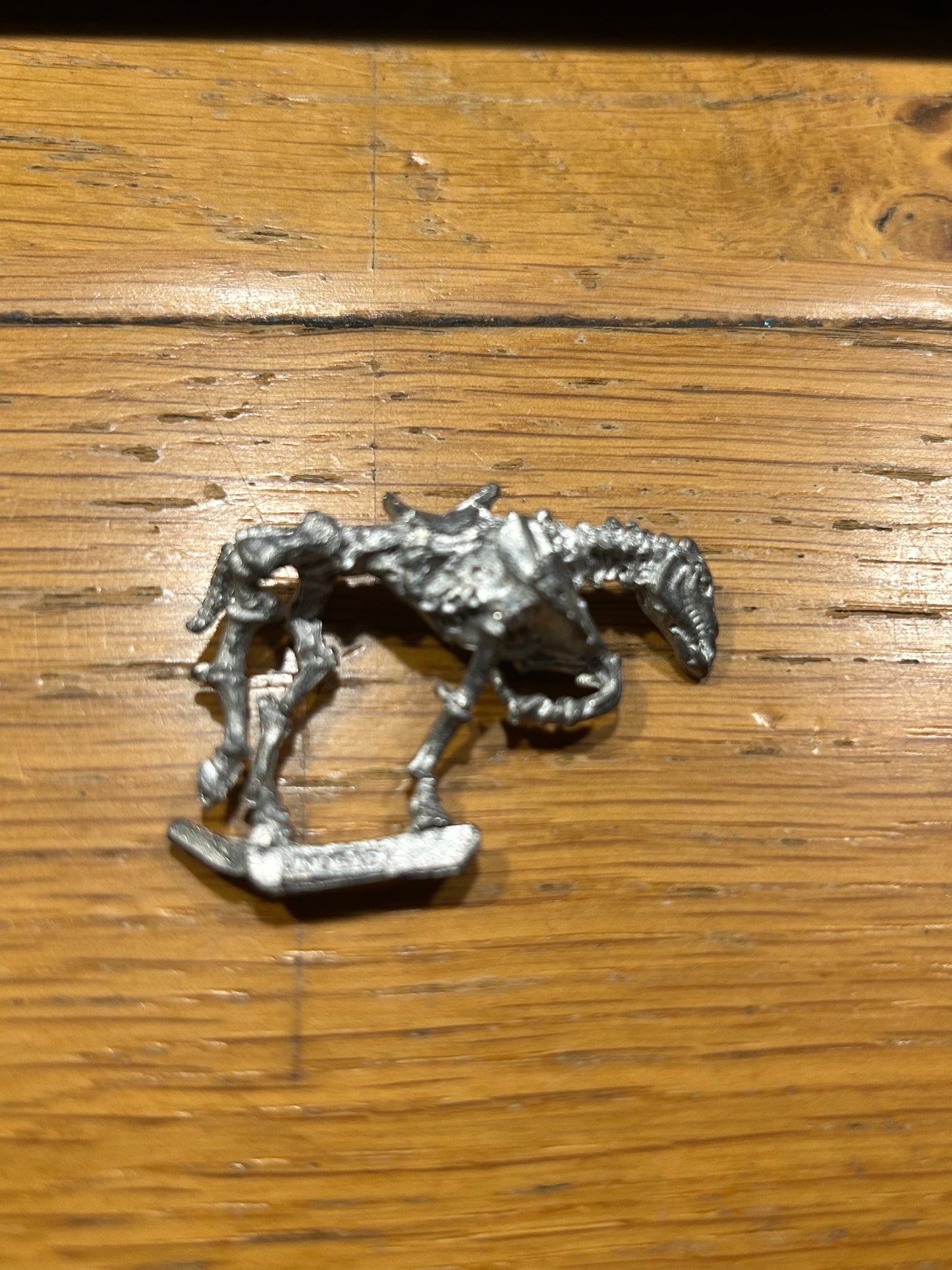 Warhammer fantasy c21 undead cavalry mount skeletal horse (legs need bending a bit)