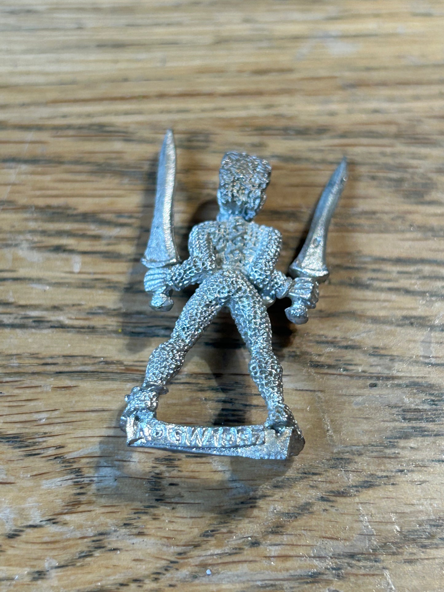 Warhammer Fantasy old world wood elf  wardancer with two swords Gartan