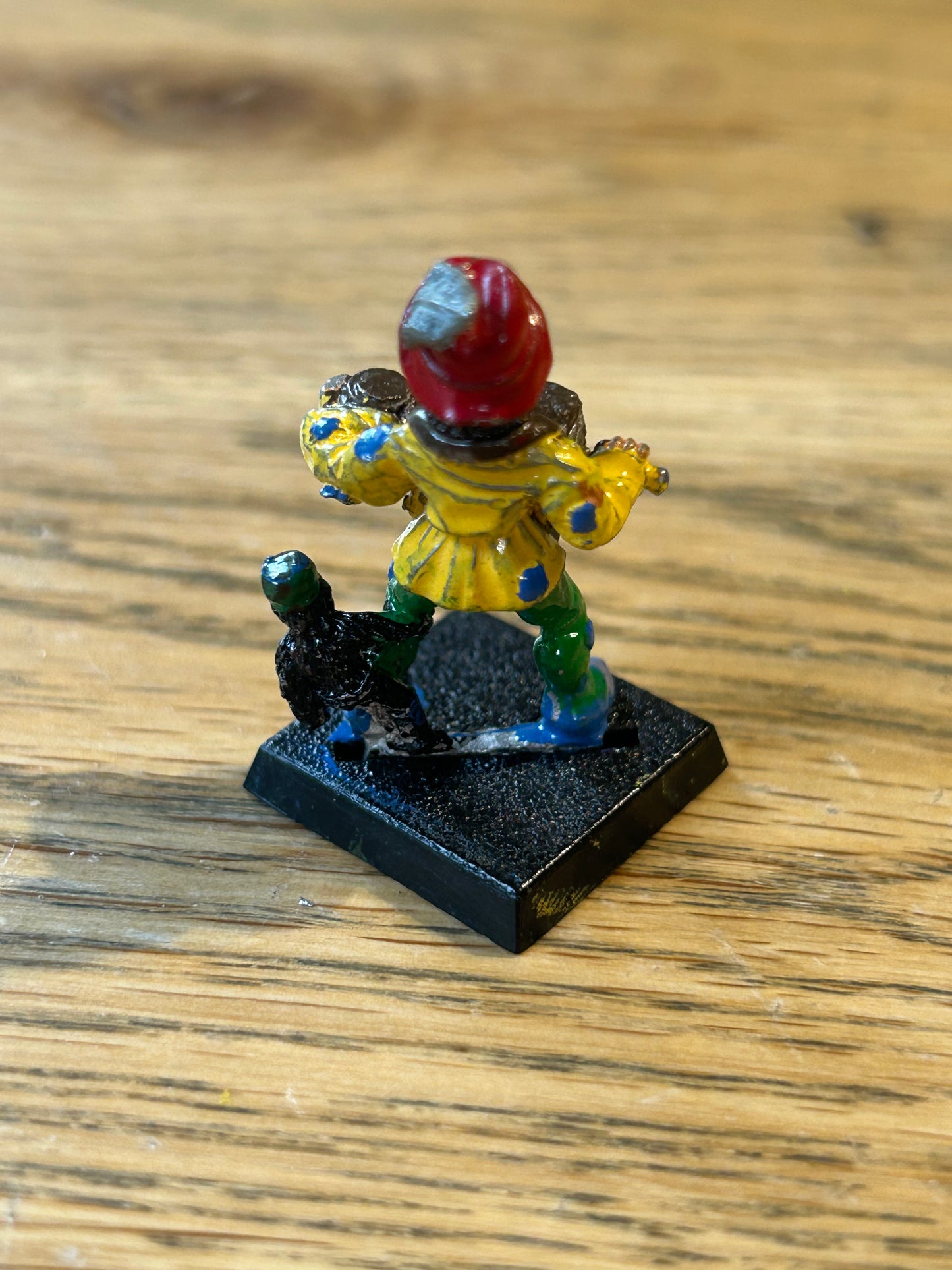 Citadel Games Workshop C46 Villagers & Townsfolk Busker Musician 1980s Metal bloodbath at Orc’s Drift scenario