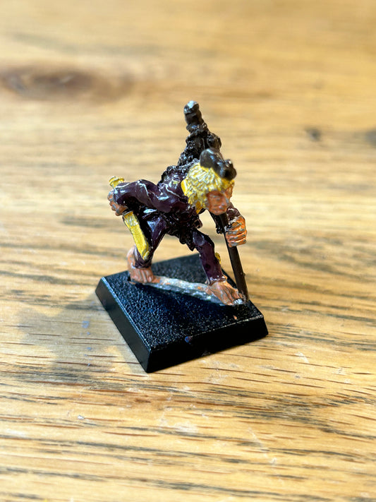 Citadel C46 Villager Hamlyn Rat Catcher Townsfolk Warhammer Figure 1980s Games Workshop bloodbath on the streets