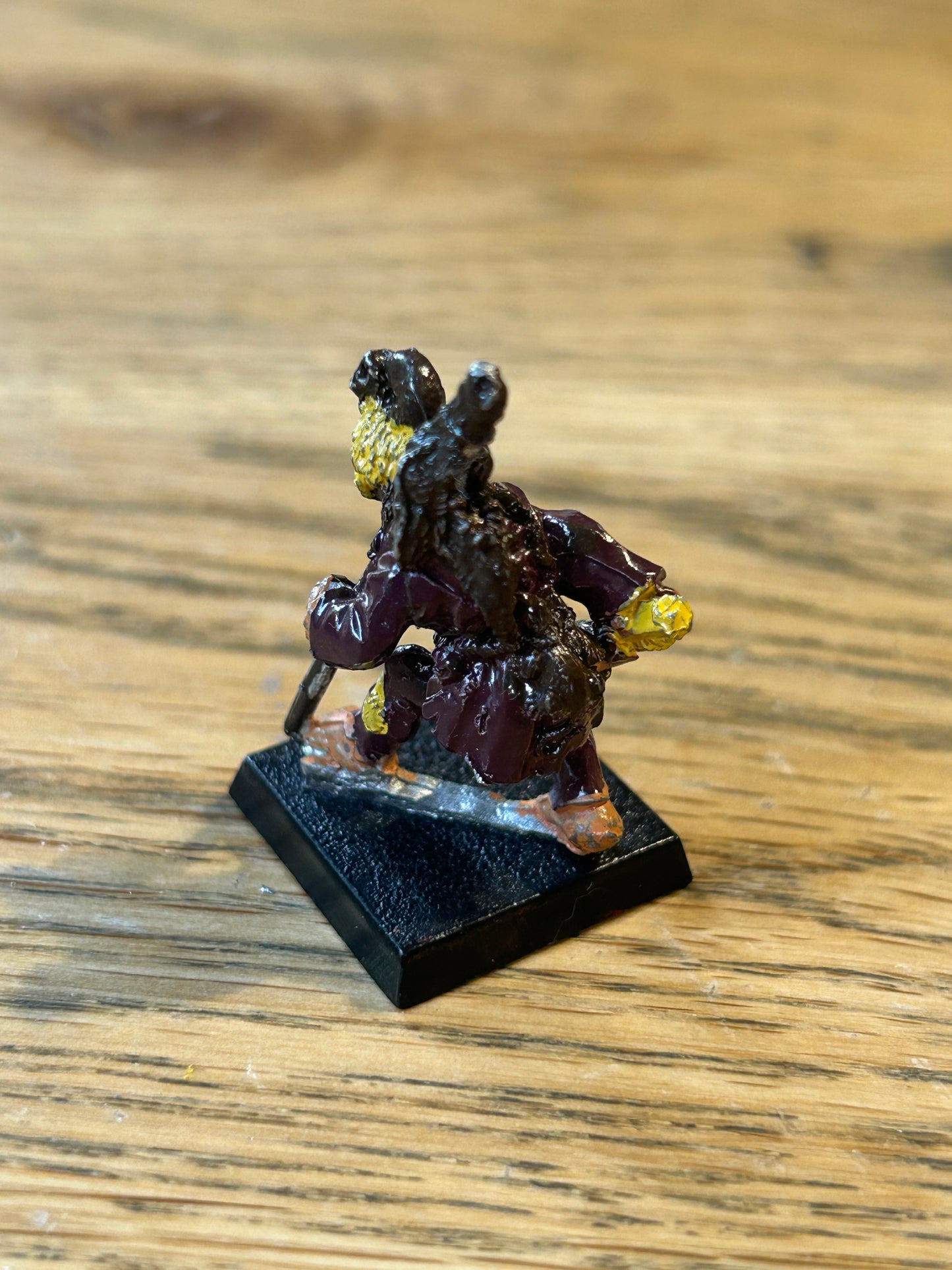Citadel C46 Villager Hamlyn Rat Catcher Townsfolk Warhammer Figure 1980s Games Workshop bloodbath on the streets