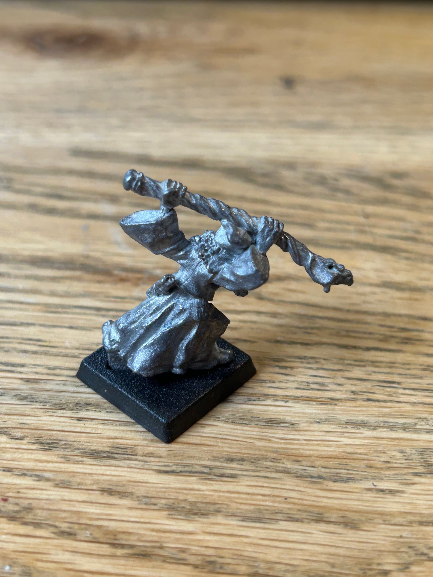 Warhammer Fantasy Adventurer Wizard with staff BC1 classic oldhammer metal